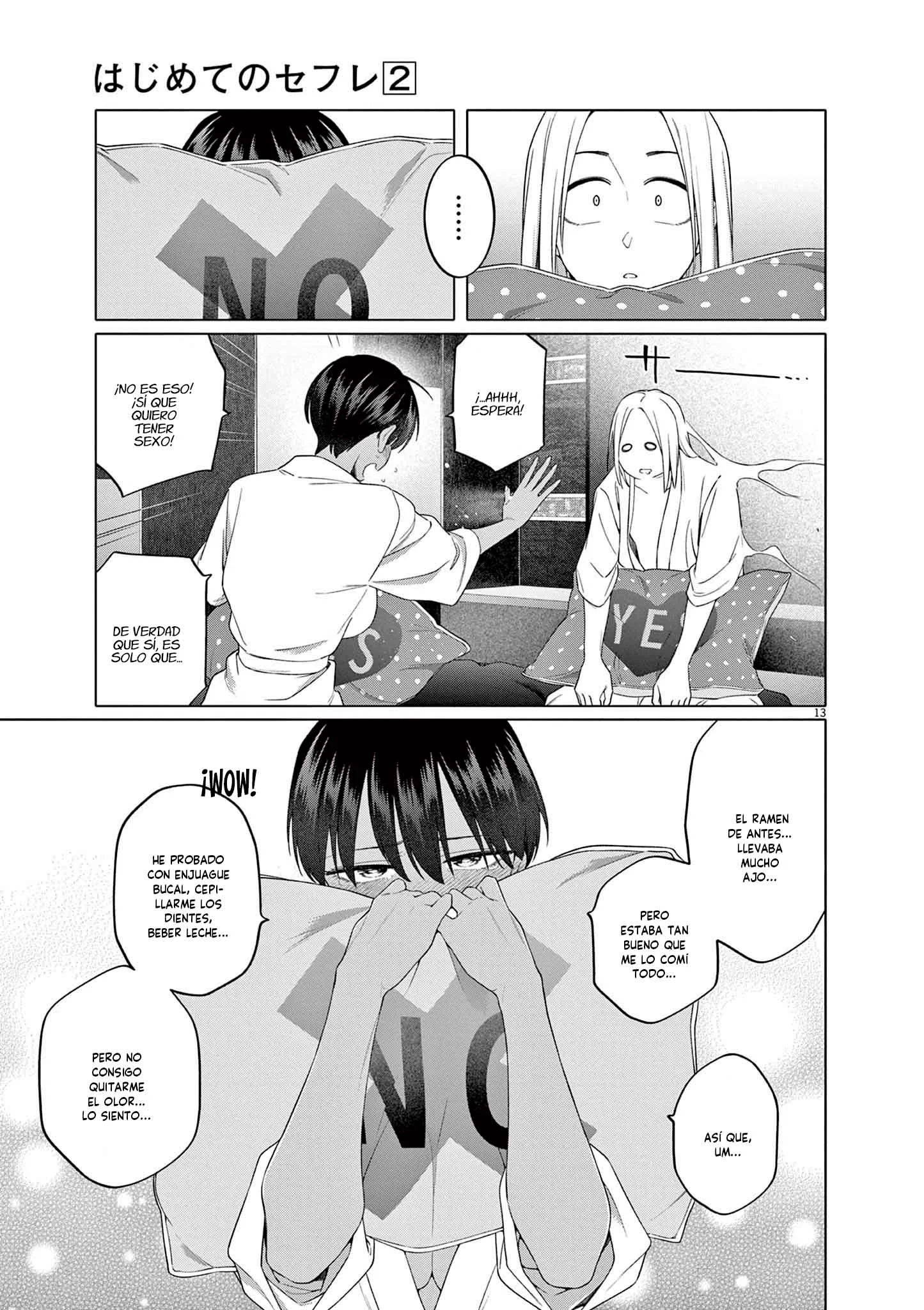 Hajimete no Sefure Capítulo 8 - Page 17