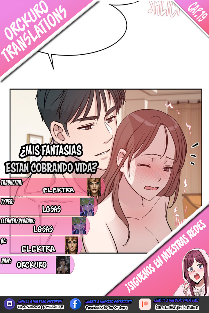 ¿MIS FANTASÍAS ESTÁN COBRANDO VIDA? Capítulo 19 - Page 1