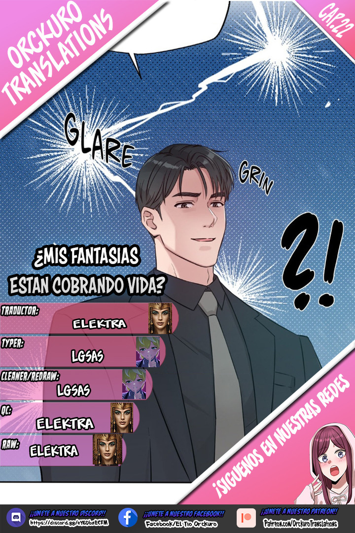 ¿MIS FANTASÍAS ESTÁN COBRANDO VIDA? Capítulo 22 - Page 1