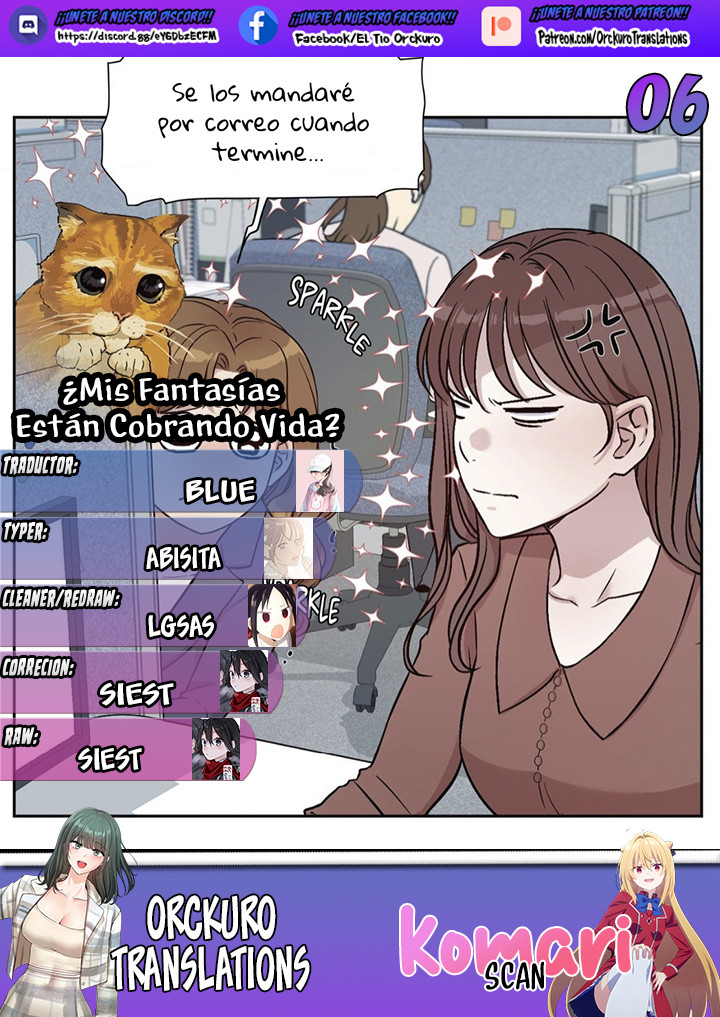 ¿MIS FANTASÍAS ESTÁN COBRANDO VIDA? Capítulo 6 - Page 1