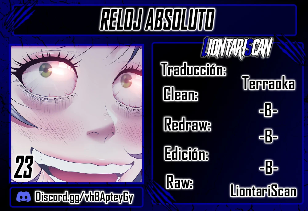 Reloj Absoluto Capítulo 23 - Page 1