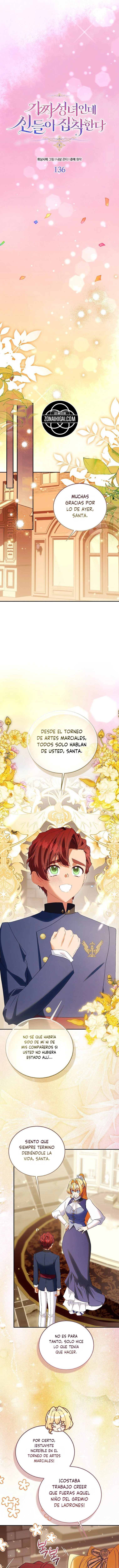 Soy Una Santa Falsa Pero Los Dioses Están Obsesionados Conmigo Capítulo 136 - Page 6
