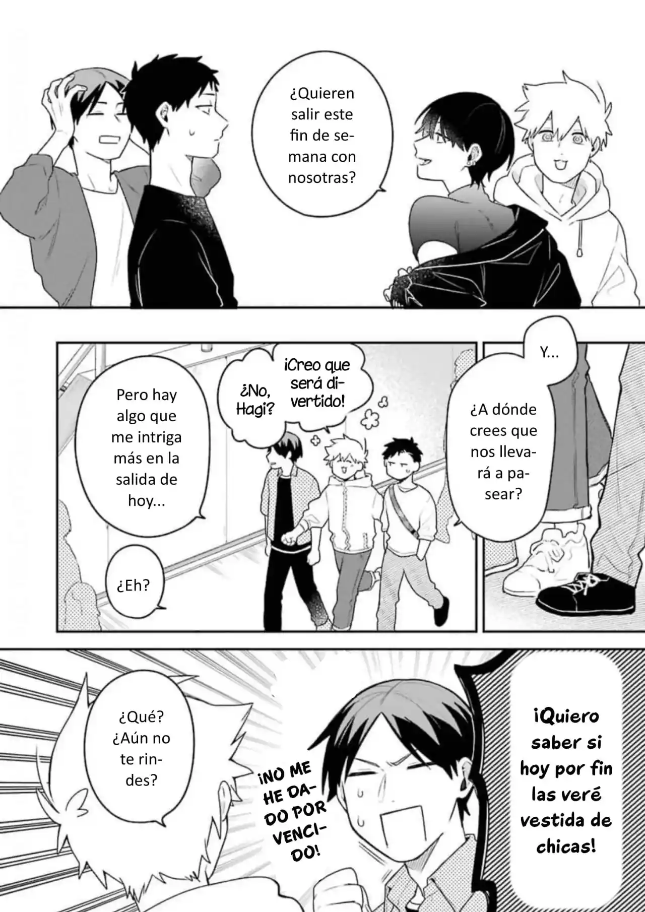 Gōkon ni ittara onna ga inakatta hanashi Capítulo 11.5 - Page 2