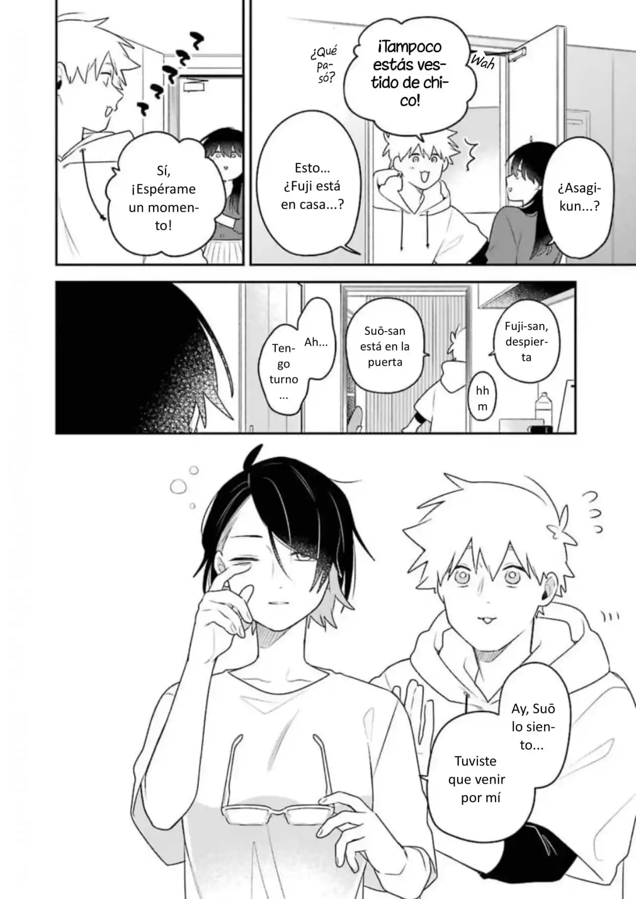 Gōkon ni ittara onna ga inakatta hanashi Capítulo 14.5 - Page 4