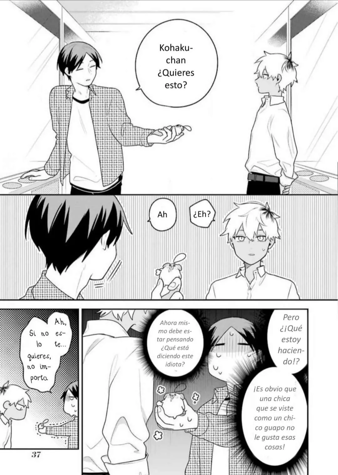 Gōkon ni ittara onna ga inakatta hanashi Capítulo 2.5 - Page 7