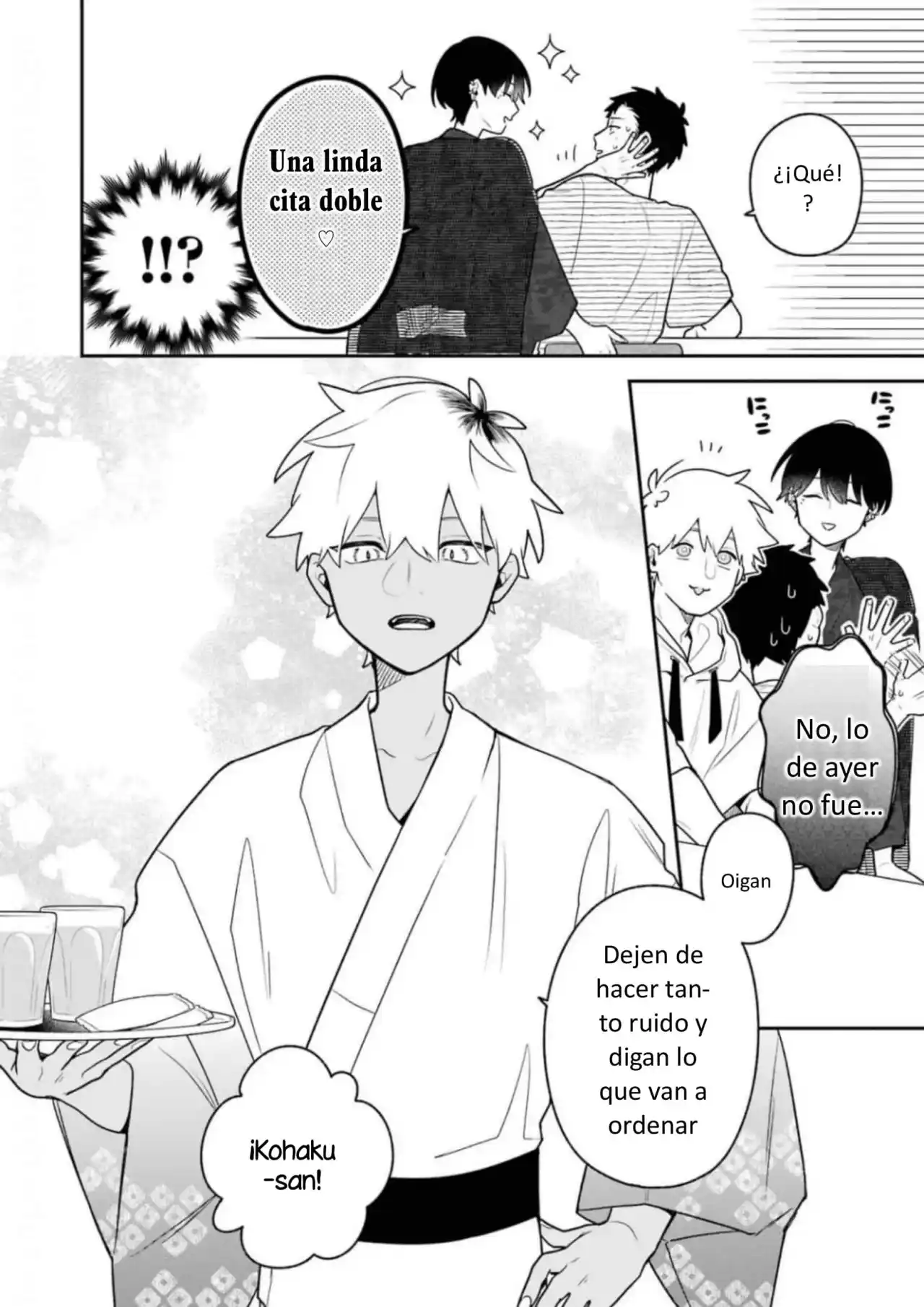 Gōkon ni ittara onna ga inakatta hanashi Capítulo 27.5 - Page 4