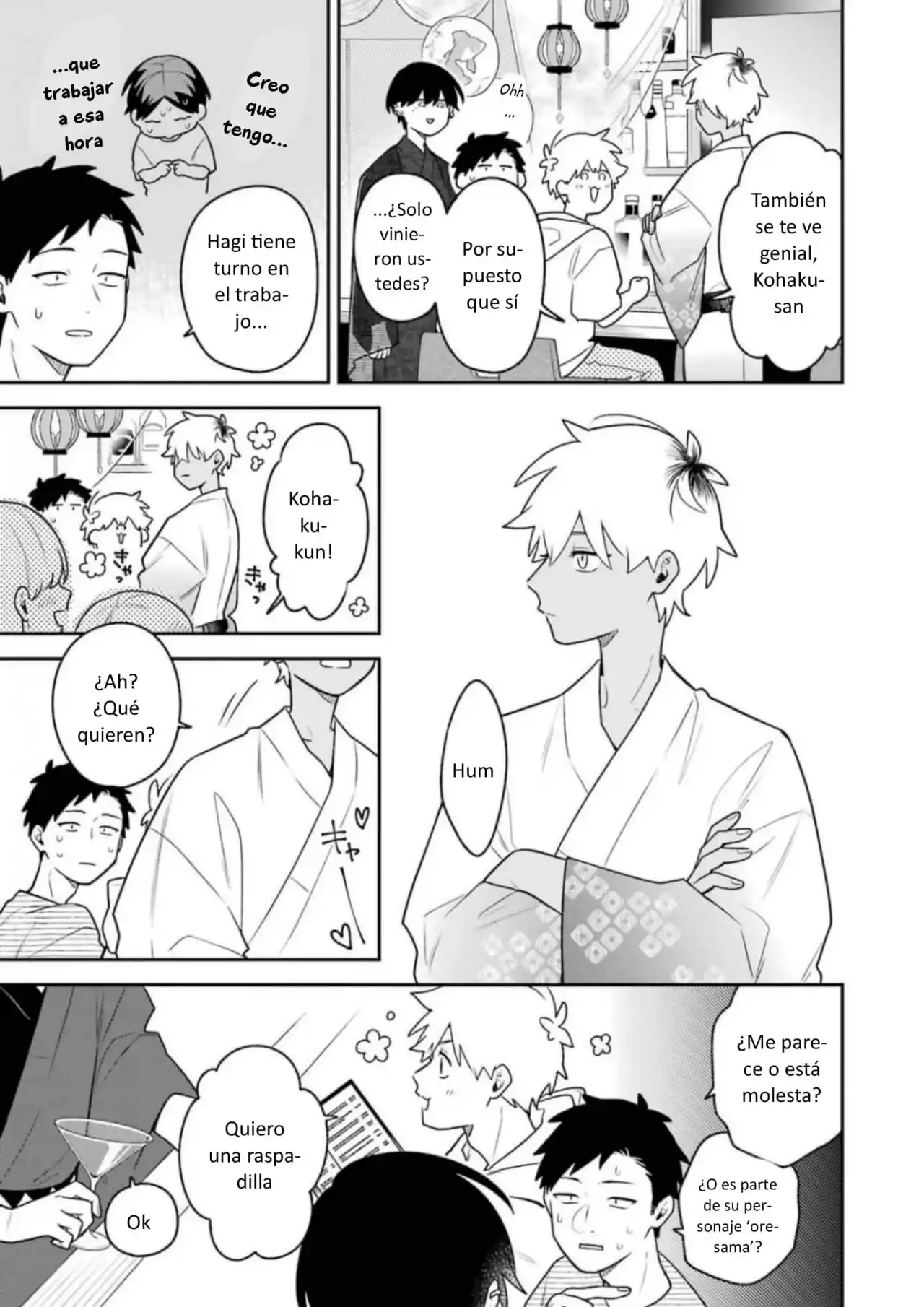 Gōkon ni ittara onna ga inakatta hanashi Capítulo 27.5 - Page 5