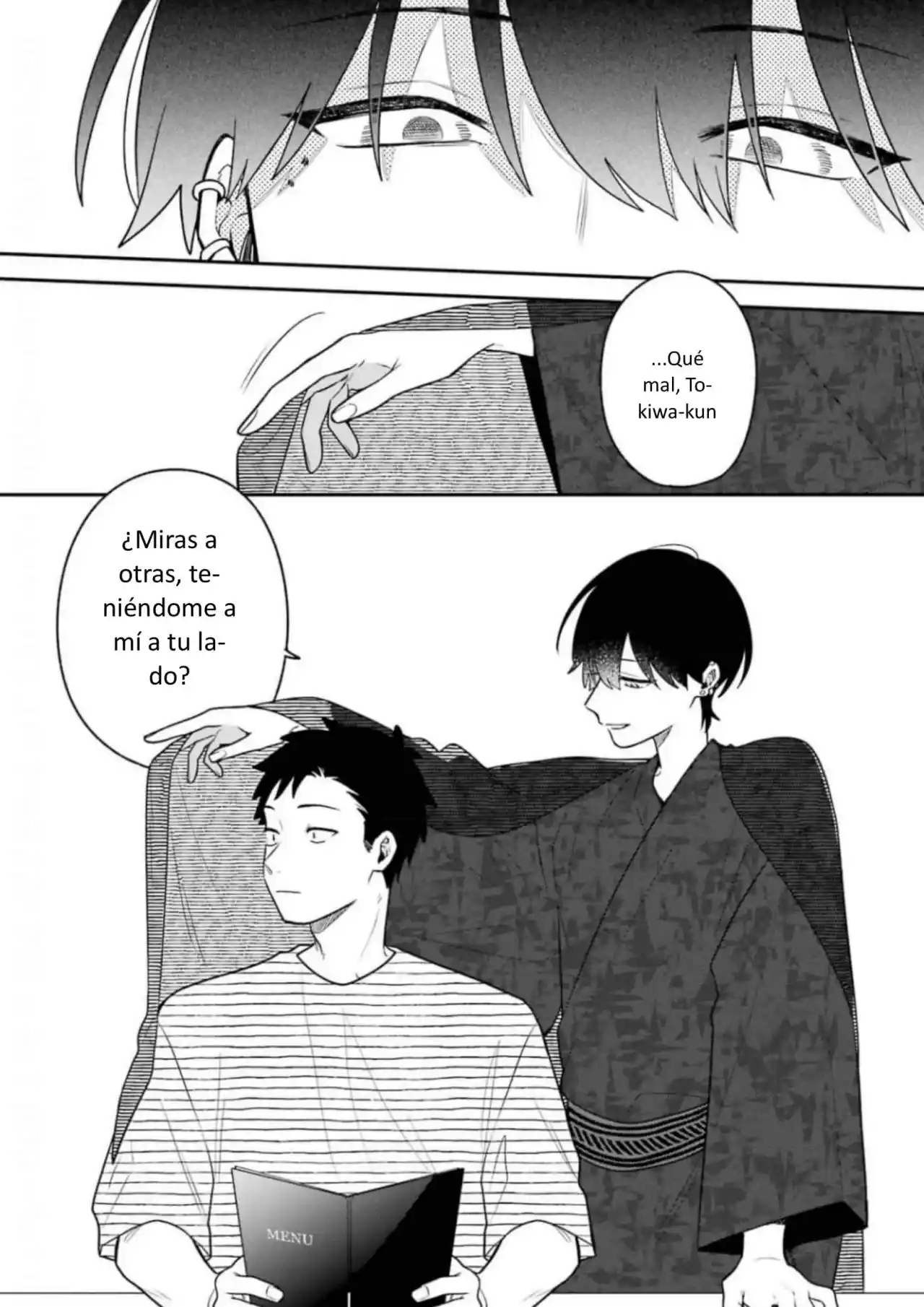 Gōkon ni ittara onna ga inakatta hanashi Capítulo 27.5 - Page 7