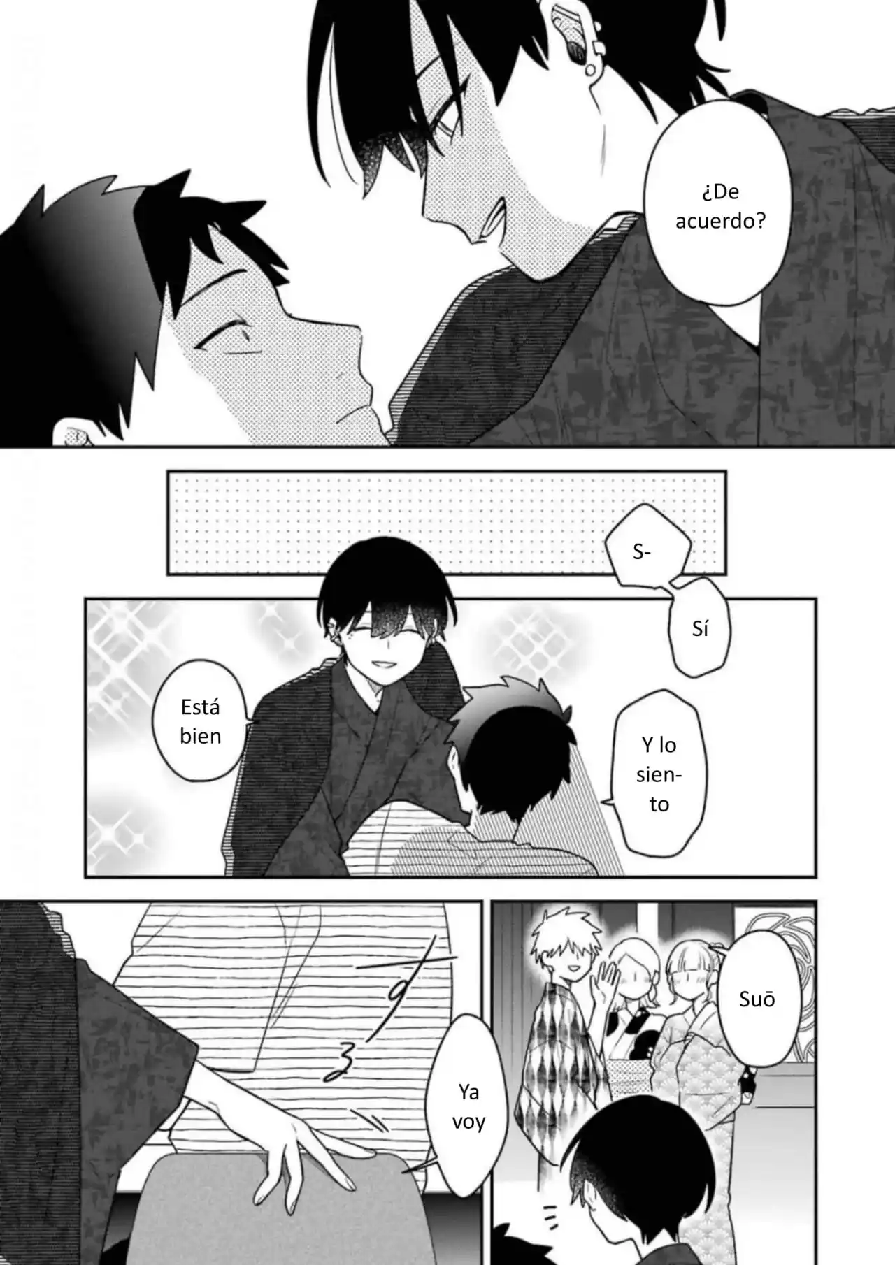 Gōkon ni ittara onna ga inakatta hanashi Capítulo 27.5 - Page 9
