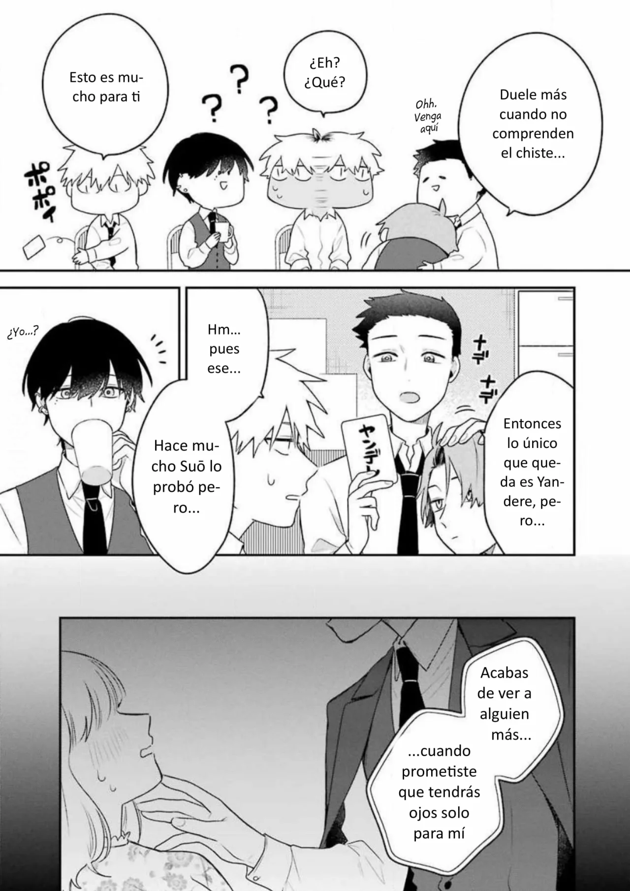 Gōkon ni ittara onna ga inakatta hanashi Capítulo 7.5 - Page 5