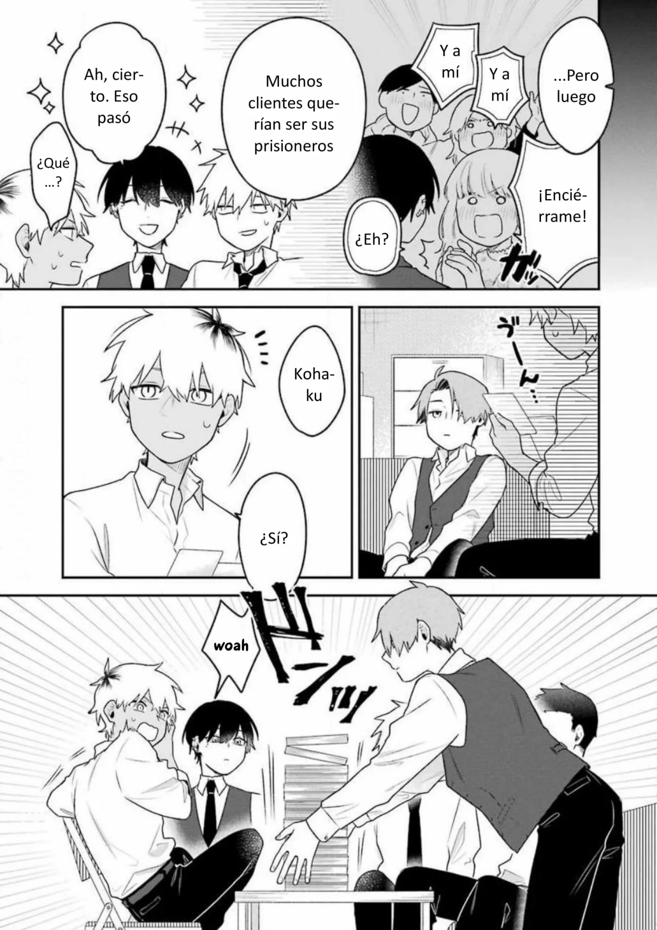 Gōkon ni ittara onna ga inakatta hanashi Capítulo 7.5 - Page 7