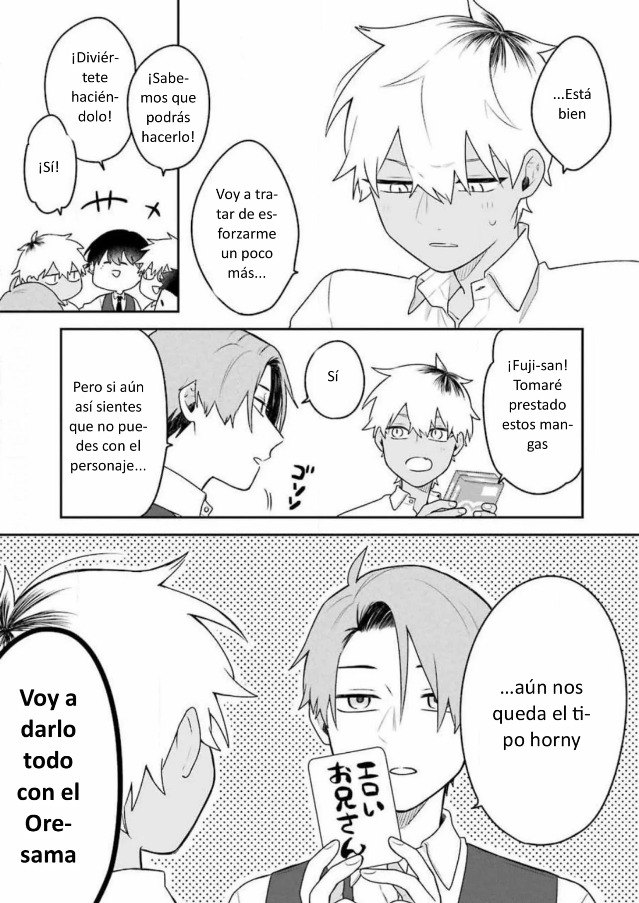 Gōkon ni ittara onna ga inakatta hanashi Capítulo 7.5 - Page 9