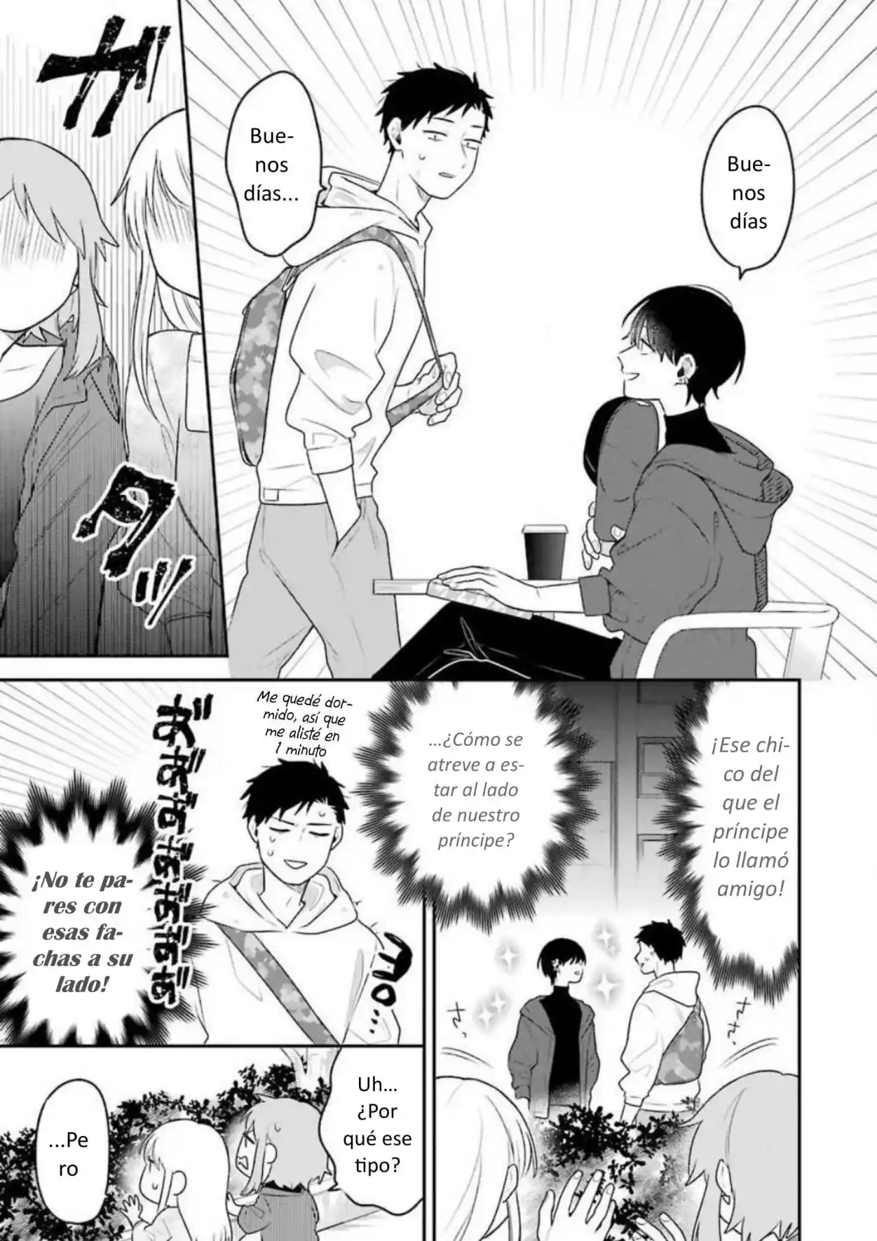 Gōkon ni ittara onna ga inakatta hanashi Capítulo 7.8 - Page 3