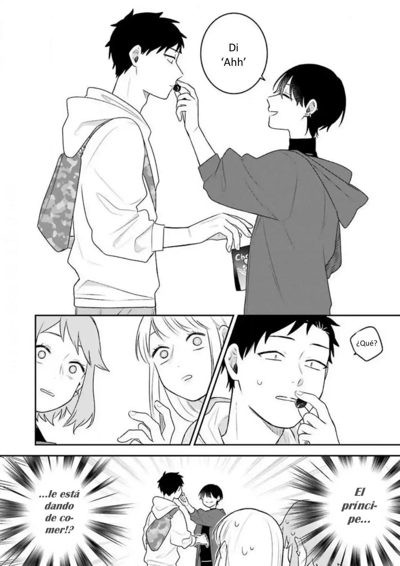 Gōkon ni ittara onna ga inakatta hanashi Capítulo 7.8 - Page 6