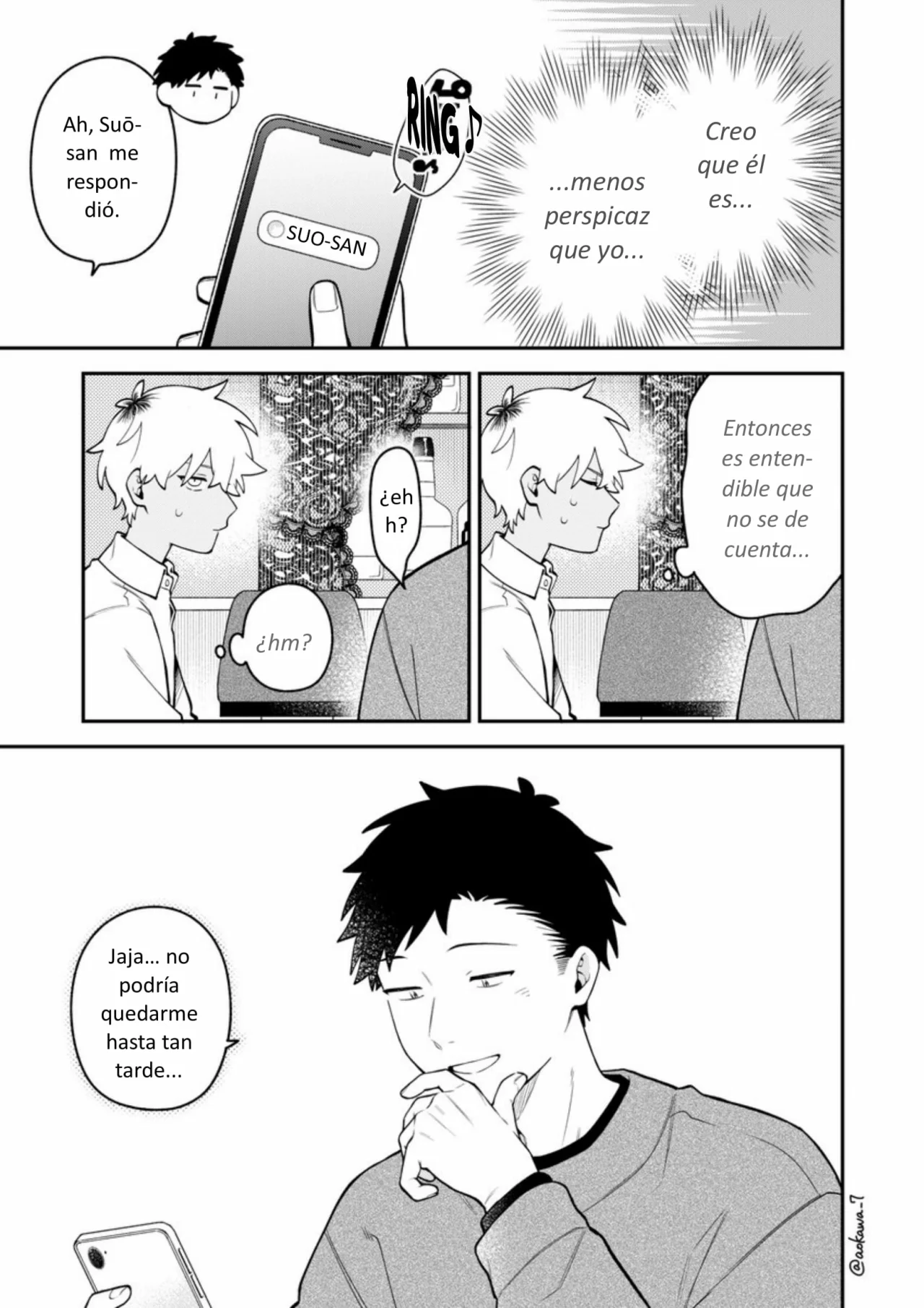 Gōkon ni ittara onna ga inakatta hanashi Capítulo 71 - Page 12