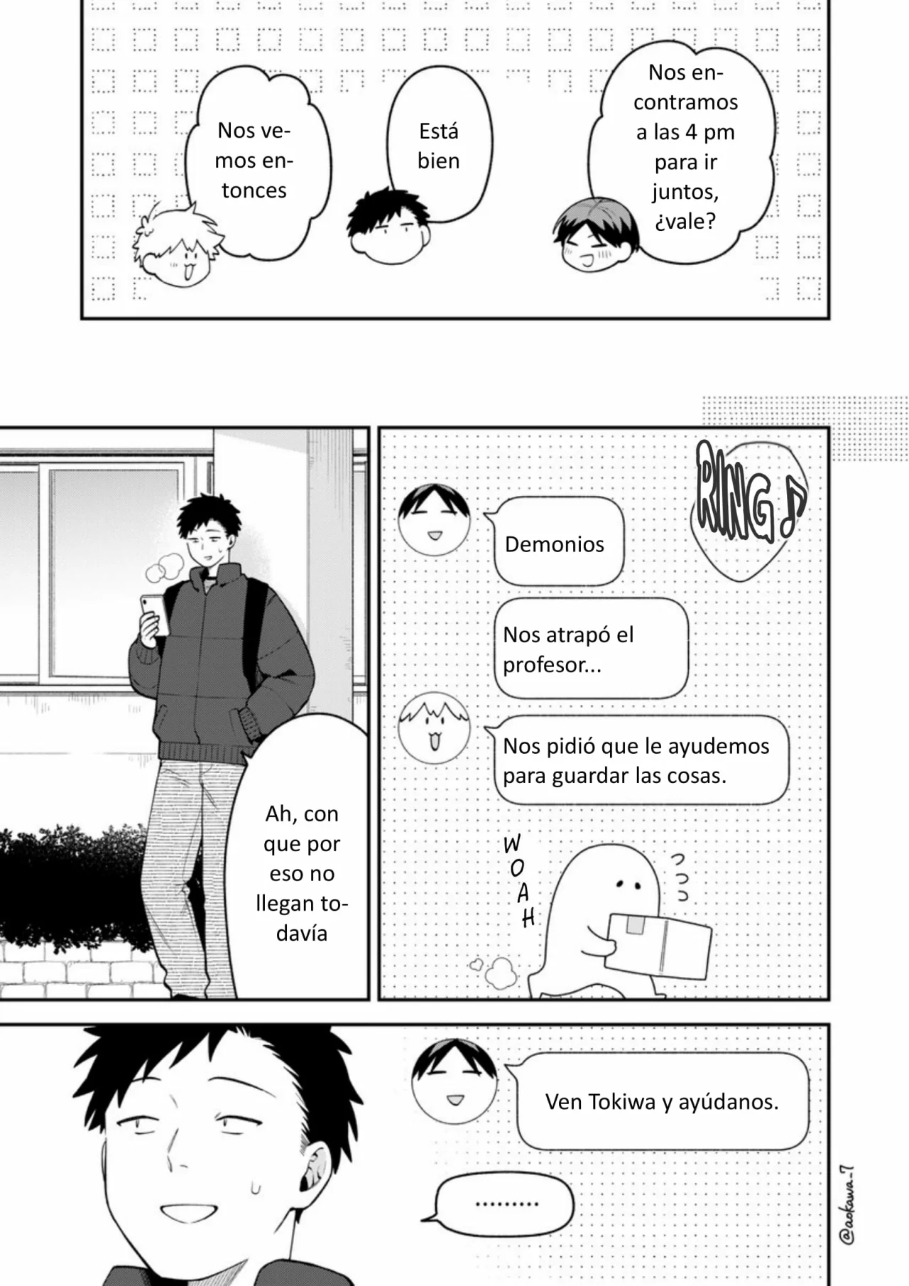 Gōkon ni ittara onna ga inakatta hanashi Capítulo 71 - Page 2