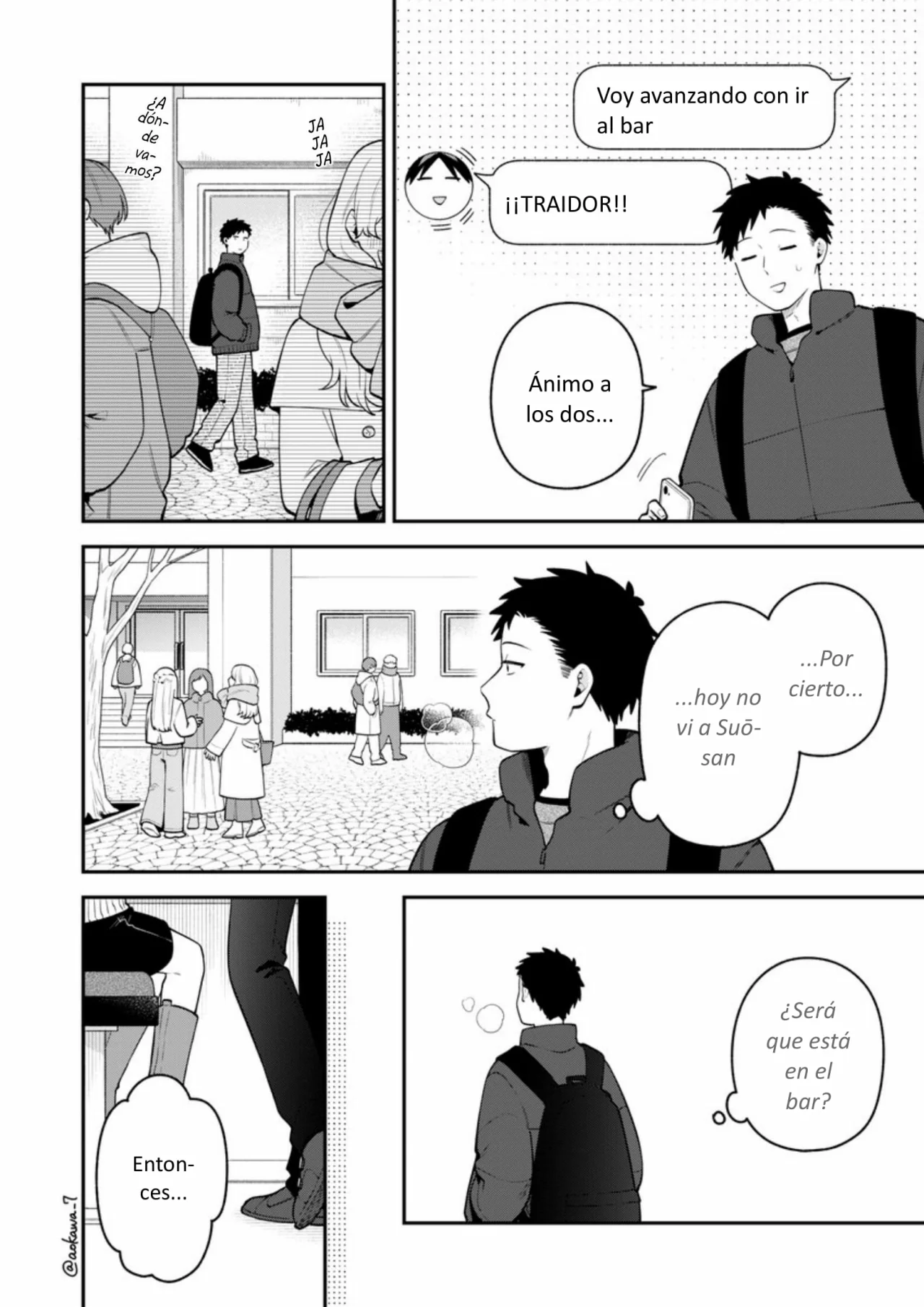 Gōkon ni ittara onna ga inakatta hanashi Capítulo 71 - Page 3