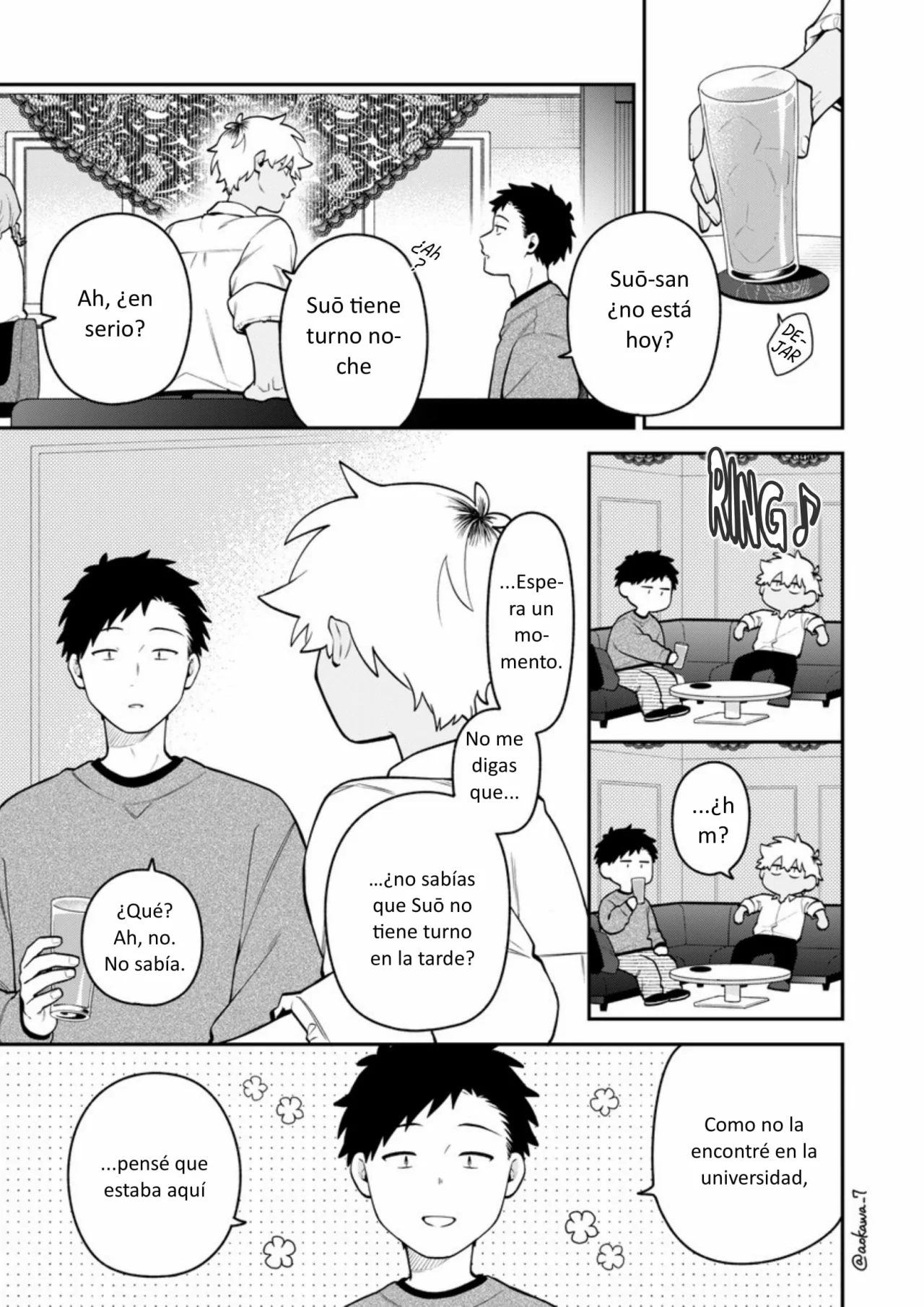 Gōkon ni ittara onna ga inakatta hanashi Capítulo 71 - Page 6