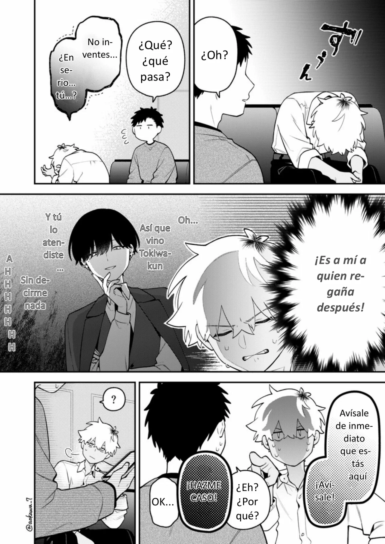 Gōkon ni ittara onna ga inakatta hanashi Capítulo 71 - Page 7