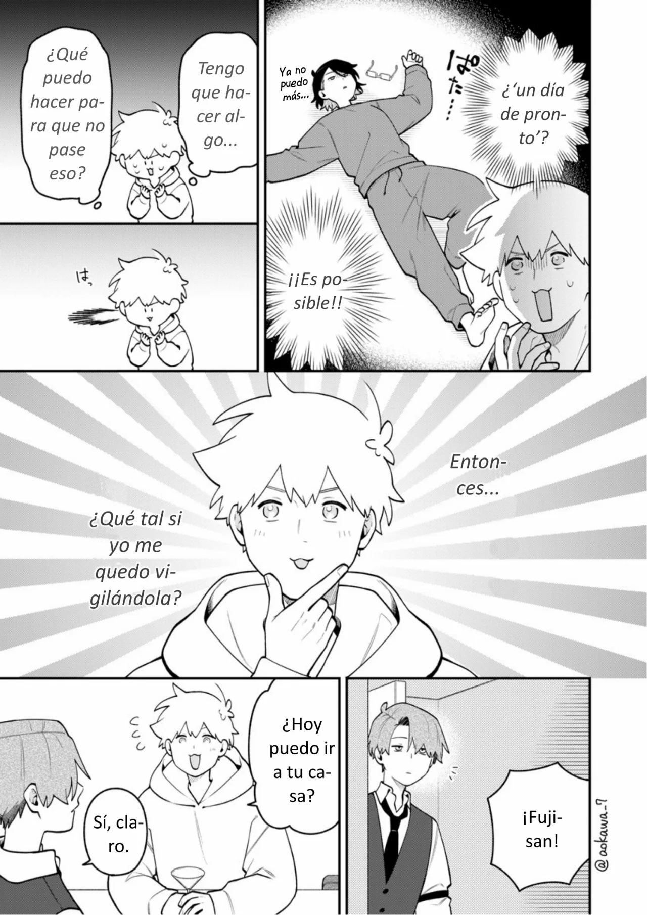 Gōkon ni ittara onna ga inakatta hanashi Capítulo 72 - Page 4