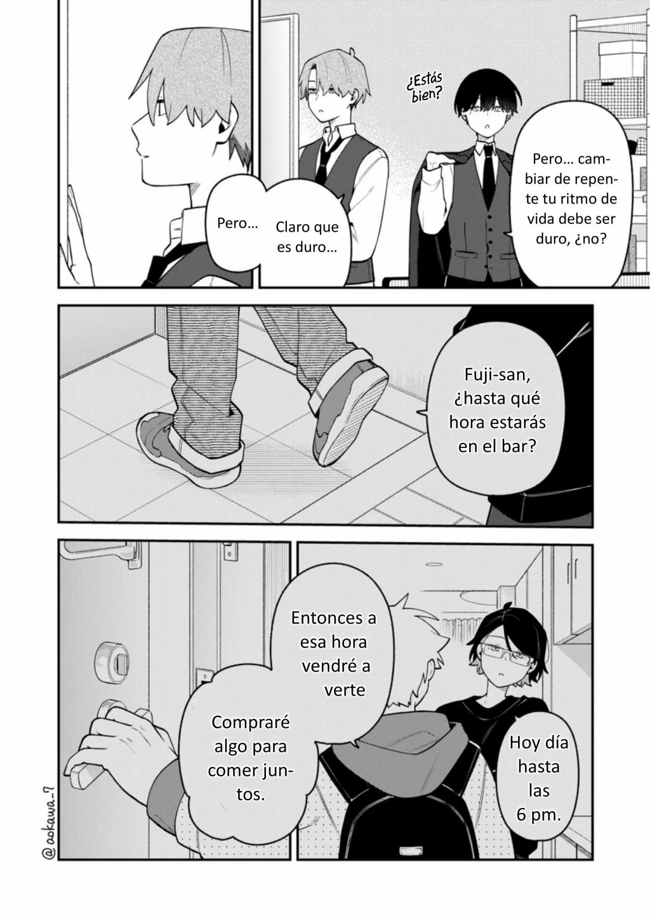 Gōkon ni ittara onna ga inakatta hanashi Capítulo 72 - Page 9