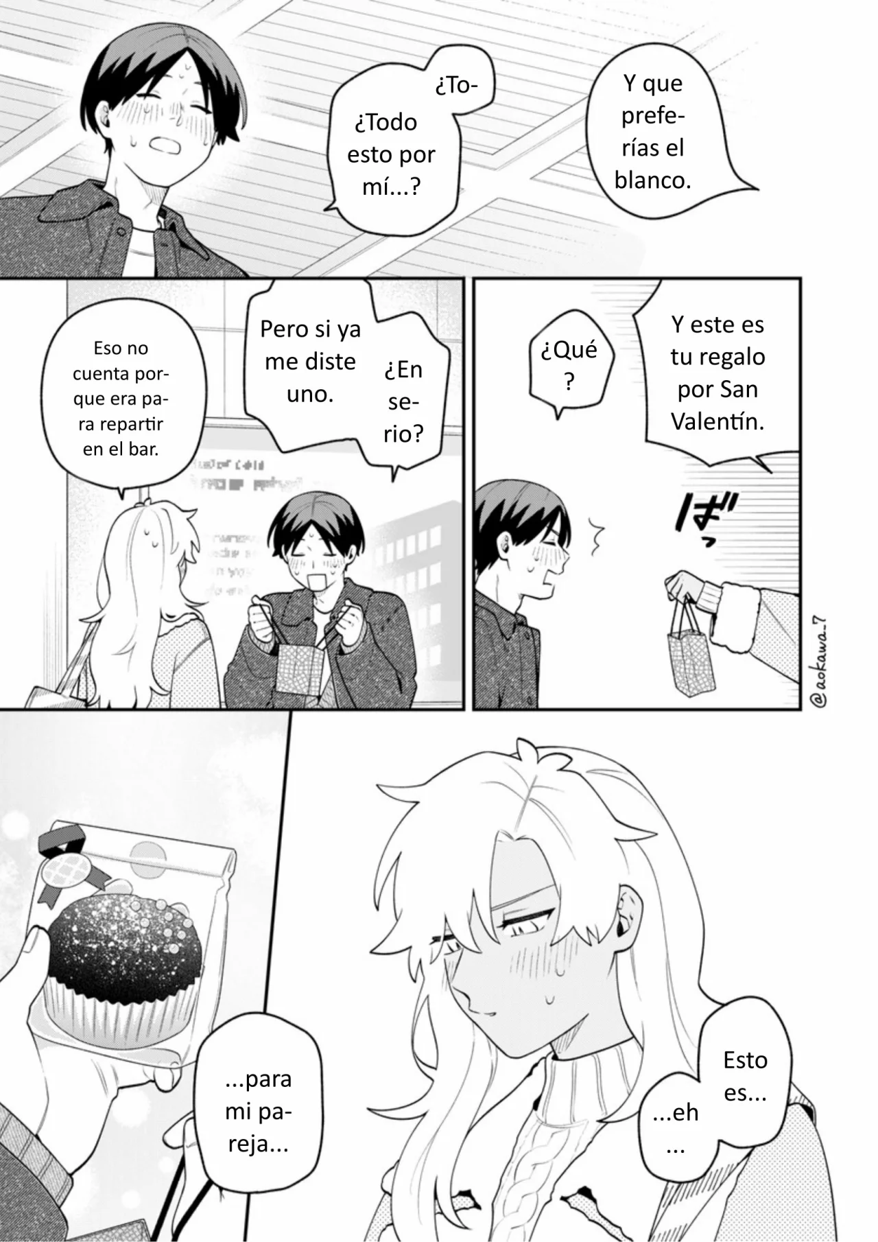 Gōkon ni ittara onna ga inakatta hanashi Capítulo 73 - Page 15