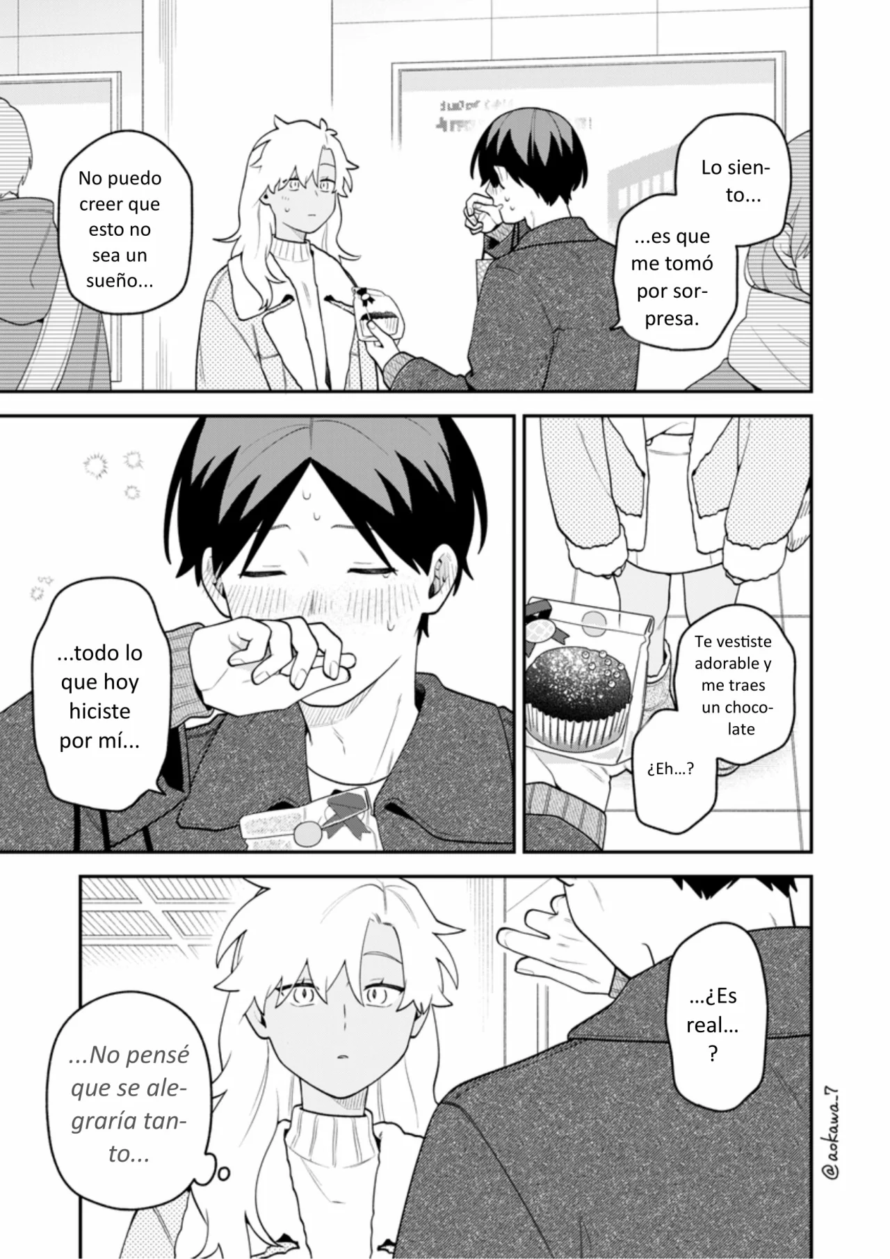 Gōkon ni ittara onna ga inakatta hanashi Capítulo 73 - Page 17