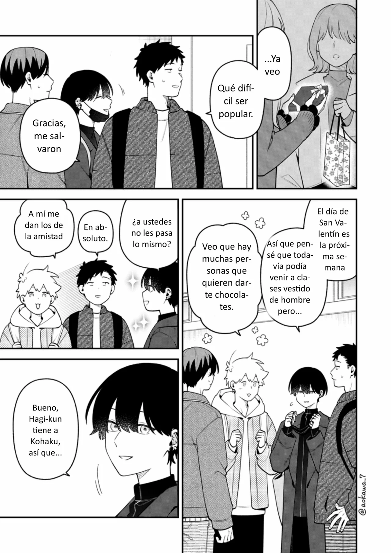 Gōkon ni ittara onna ga inakatta hanashi Capítulo 73 - Page 3