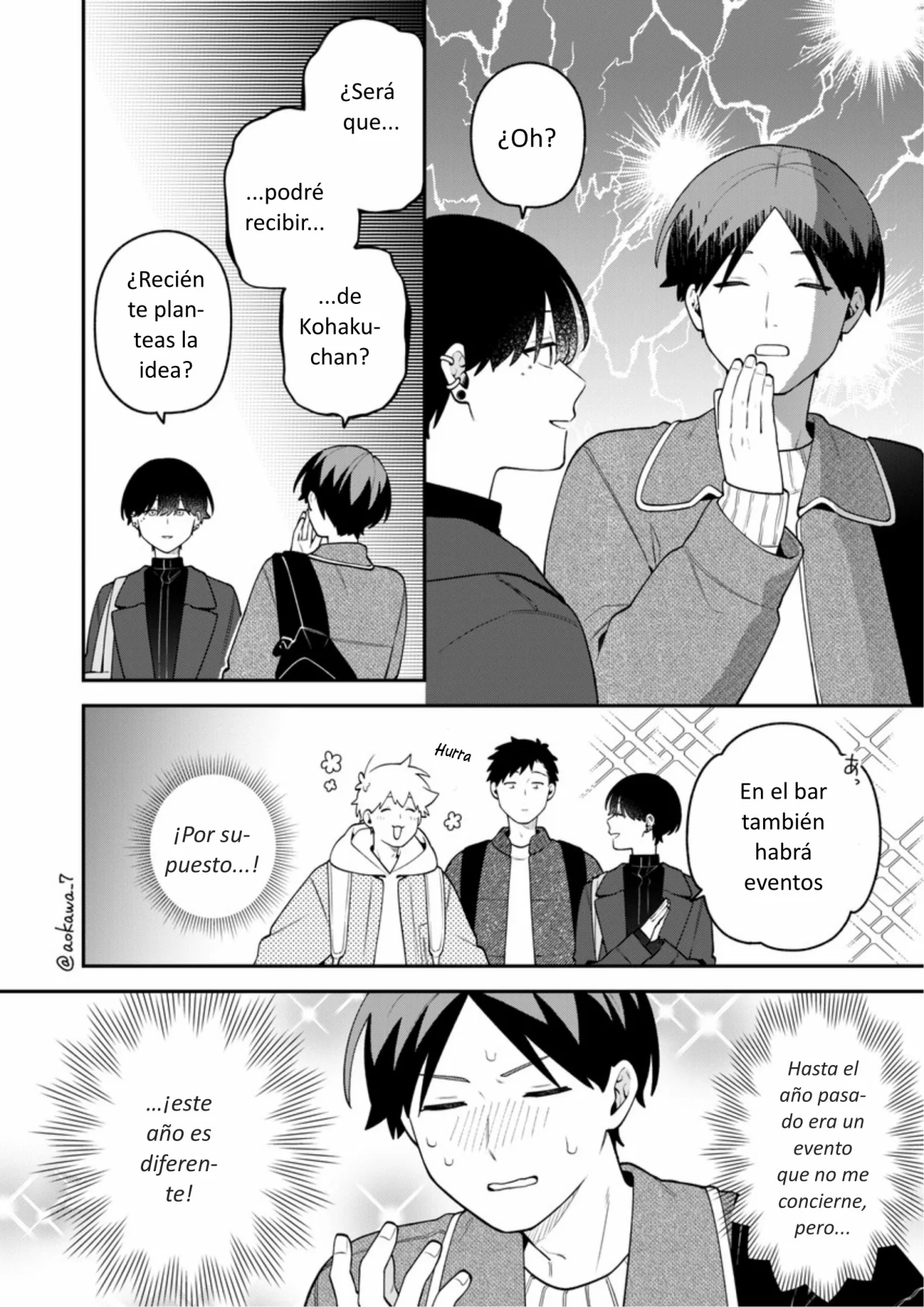 Gōkon ni ittara onna ga inakatta hanashi Capítulo 73 - Page 4