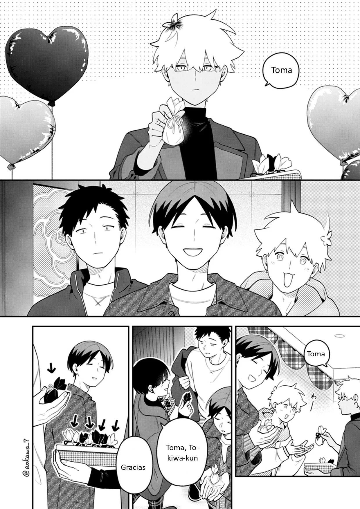 Gōkon ni ittara onna ga inakatta hanashi Capítulo 73 - Page 6