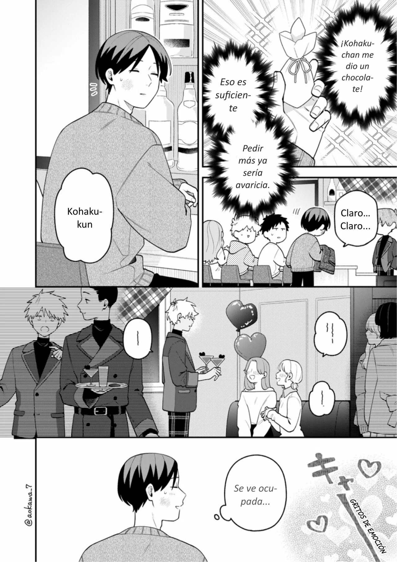 Gōkon ni ittara onna ga inakatta hanashi Capítulo 73 - Page 8