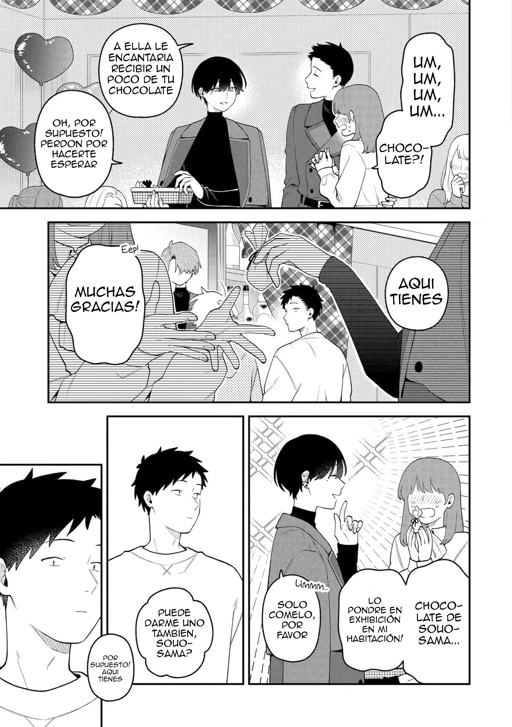 Gōkon ni ittara onna ga inakatta hanashi Capítulo 74 - Page 3