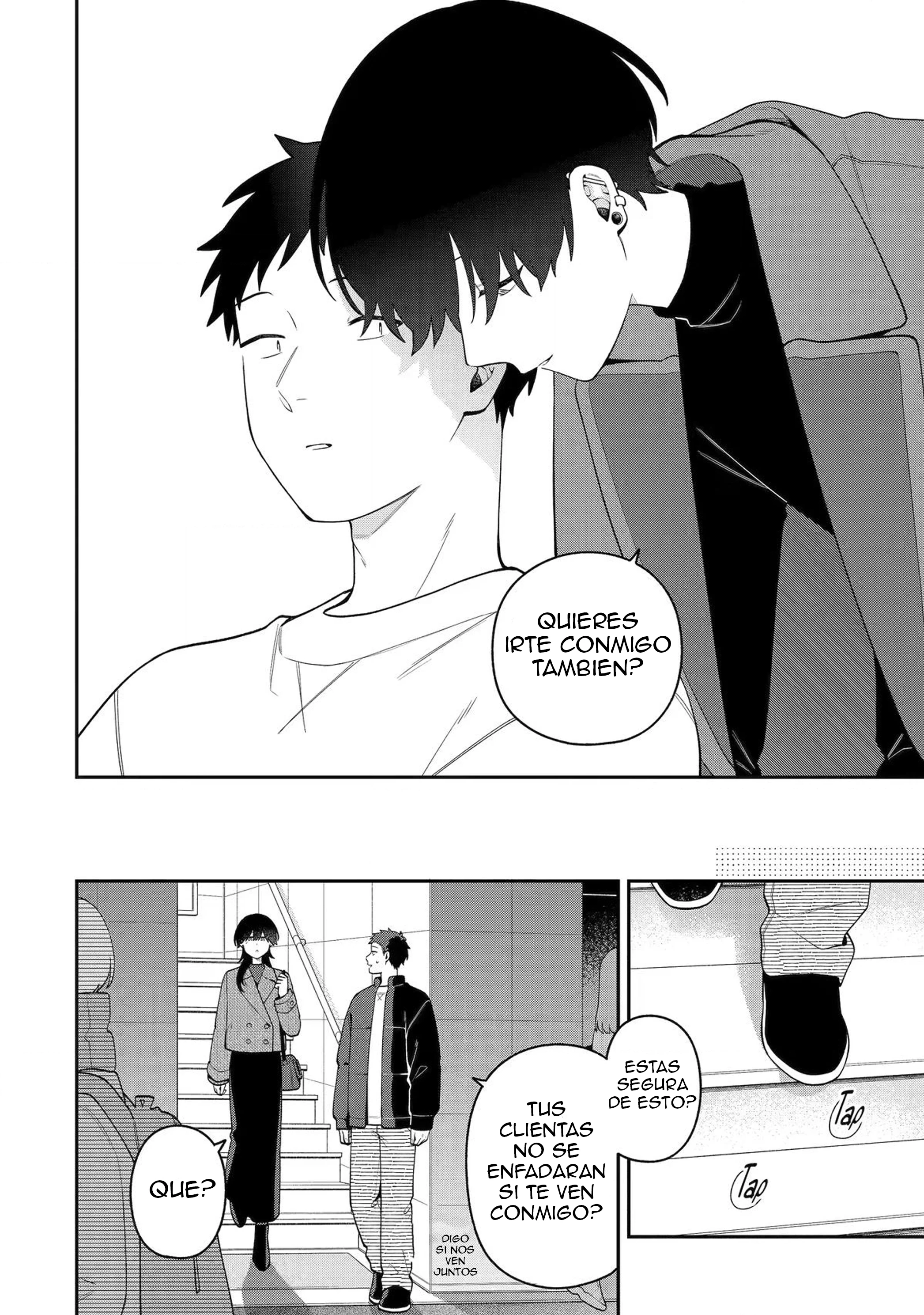 Gōkon ni ittara onna ga inakatta hanashi Capítulo 74 - Page 10