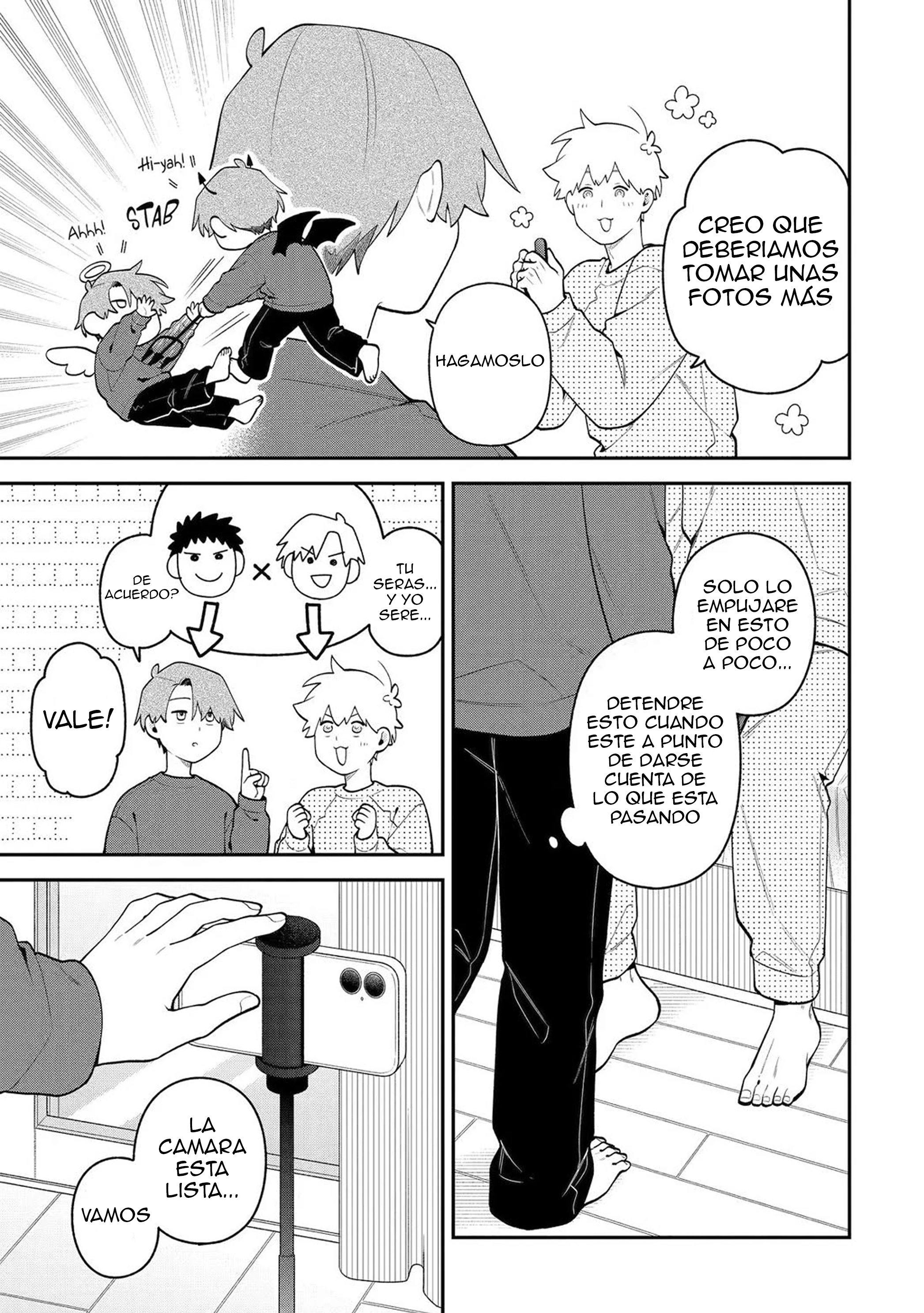 Gōkon ni ittara onna ga inakatta hanashi Capítulo 75 - Page 11
