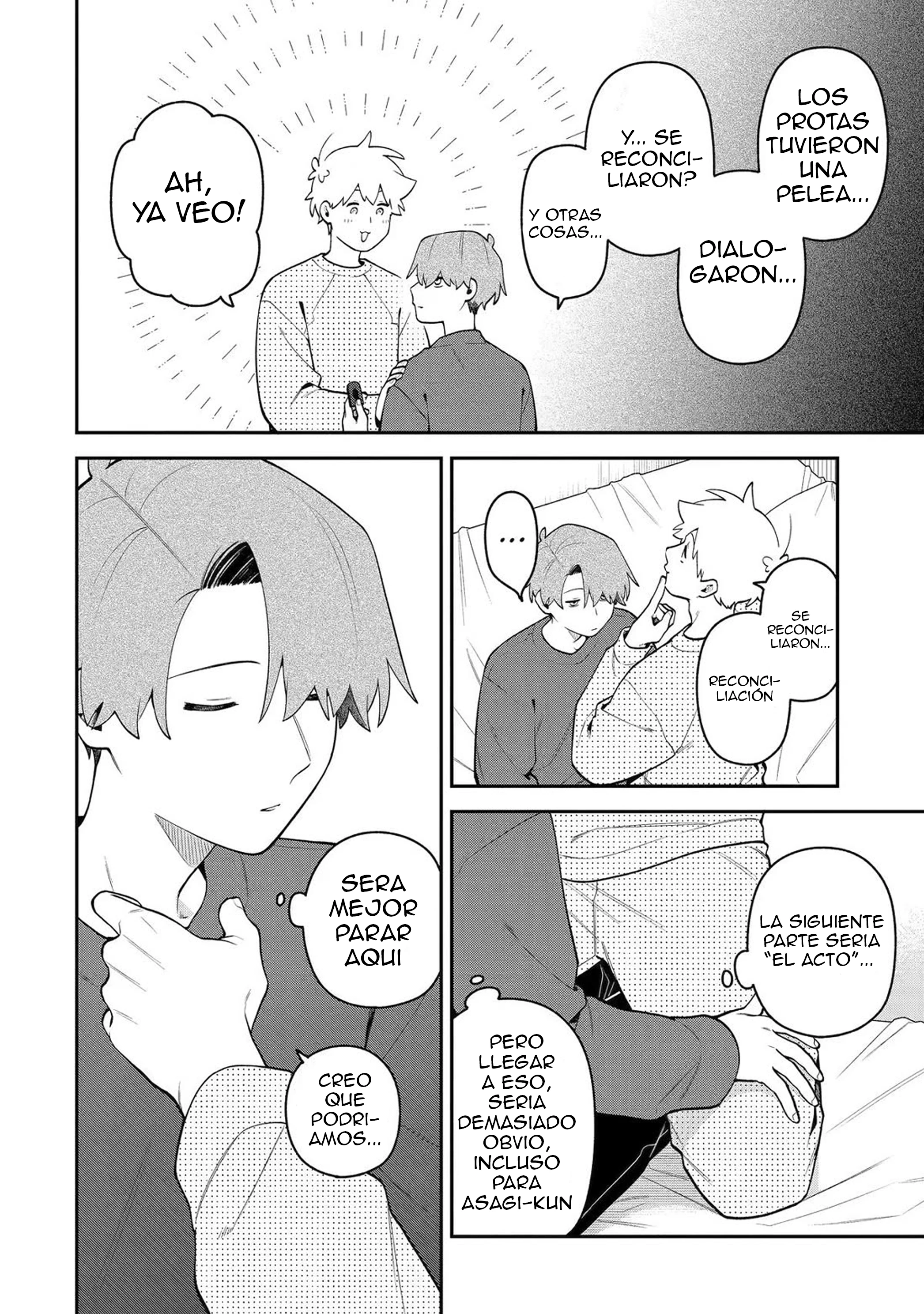 Gōkon ni ittara onna ga inakatta hanashi Capítulo 75 - Page 14
