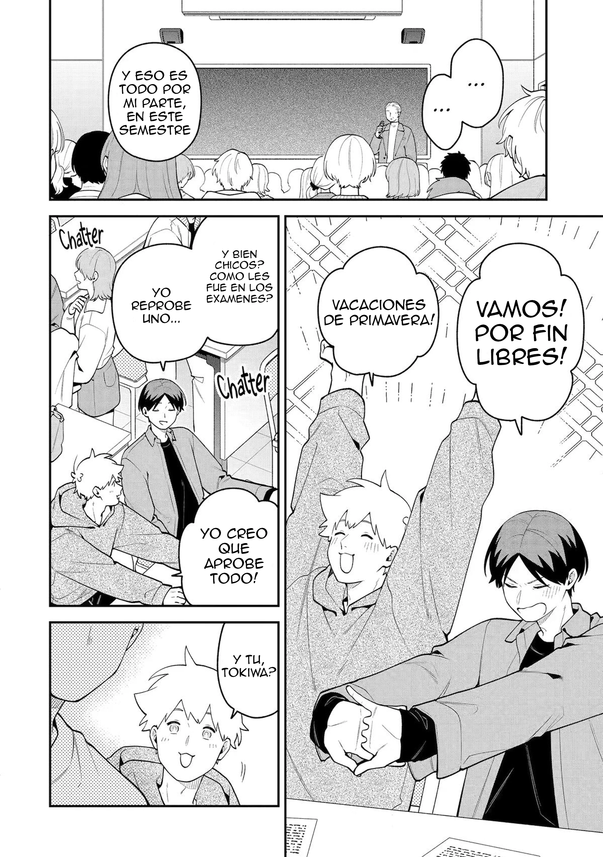 Gōkon ni ittara onna ga inakatta hanashi Capítulo 76 - Page 2