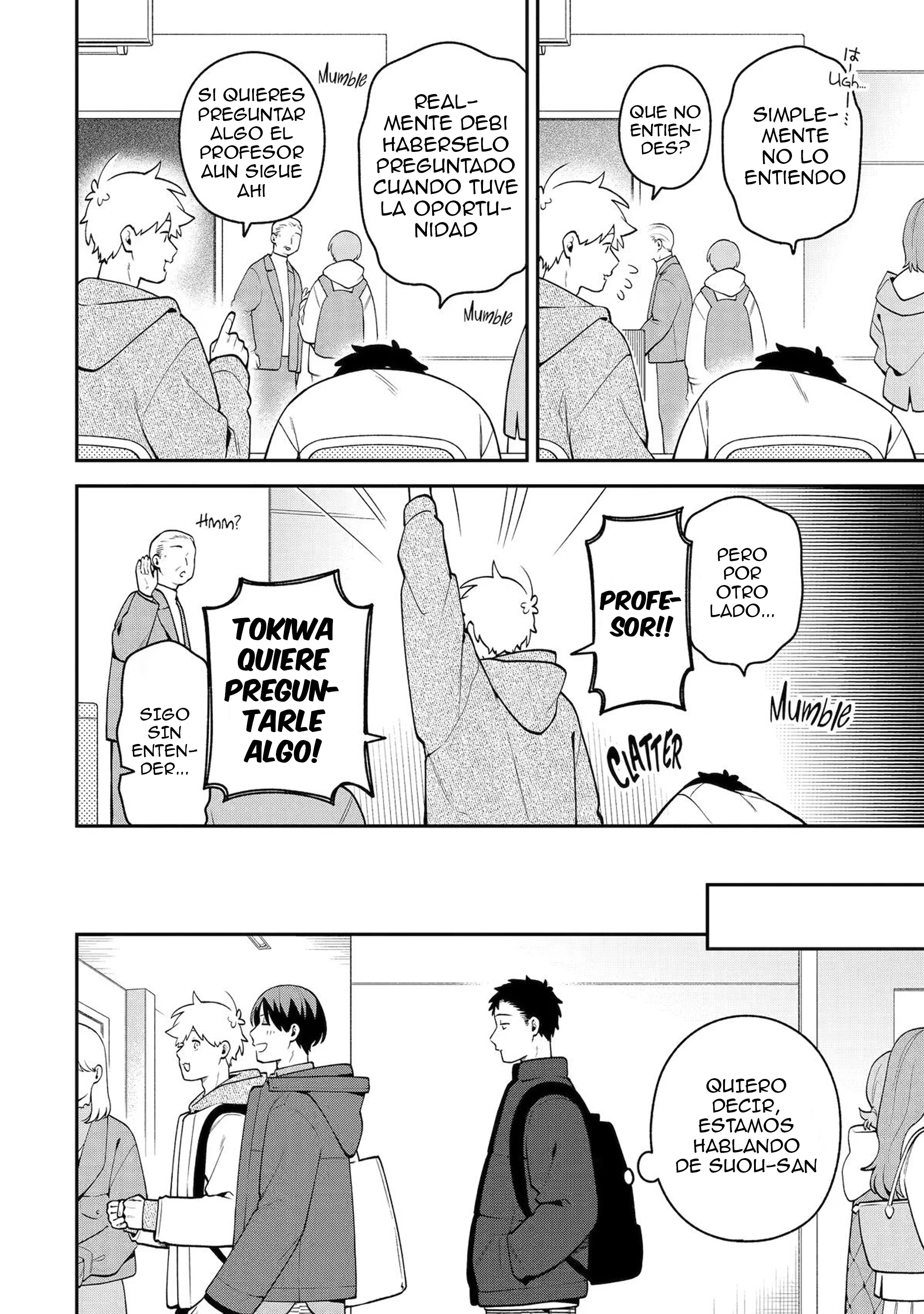 Gōkon ni ittara onna ga inakatta hanashi Capítulo 76 - Page 4