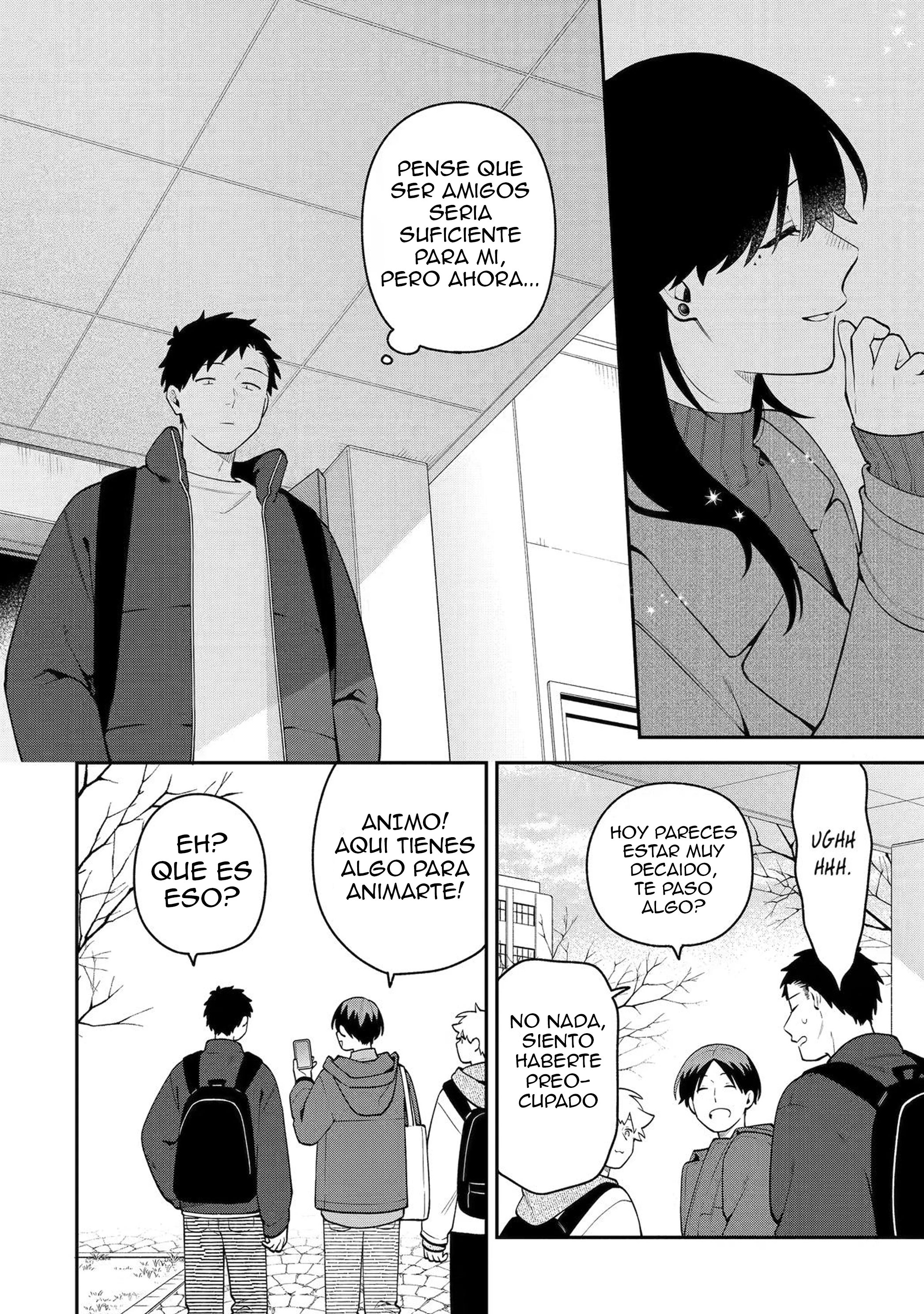 Gōkon ni ittara onna ga inakatta hanashi Capítulo 76 - Page 6
