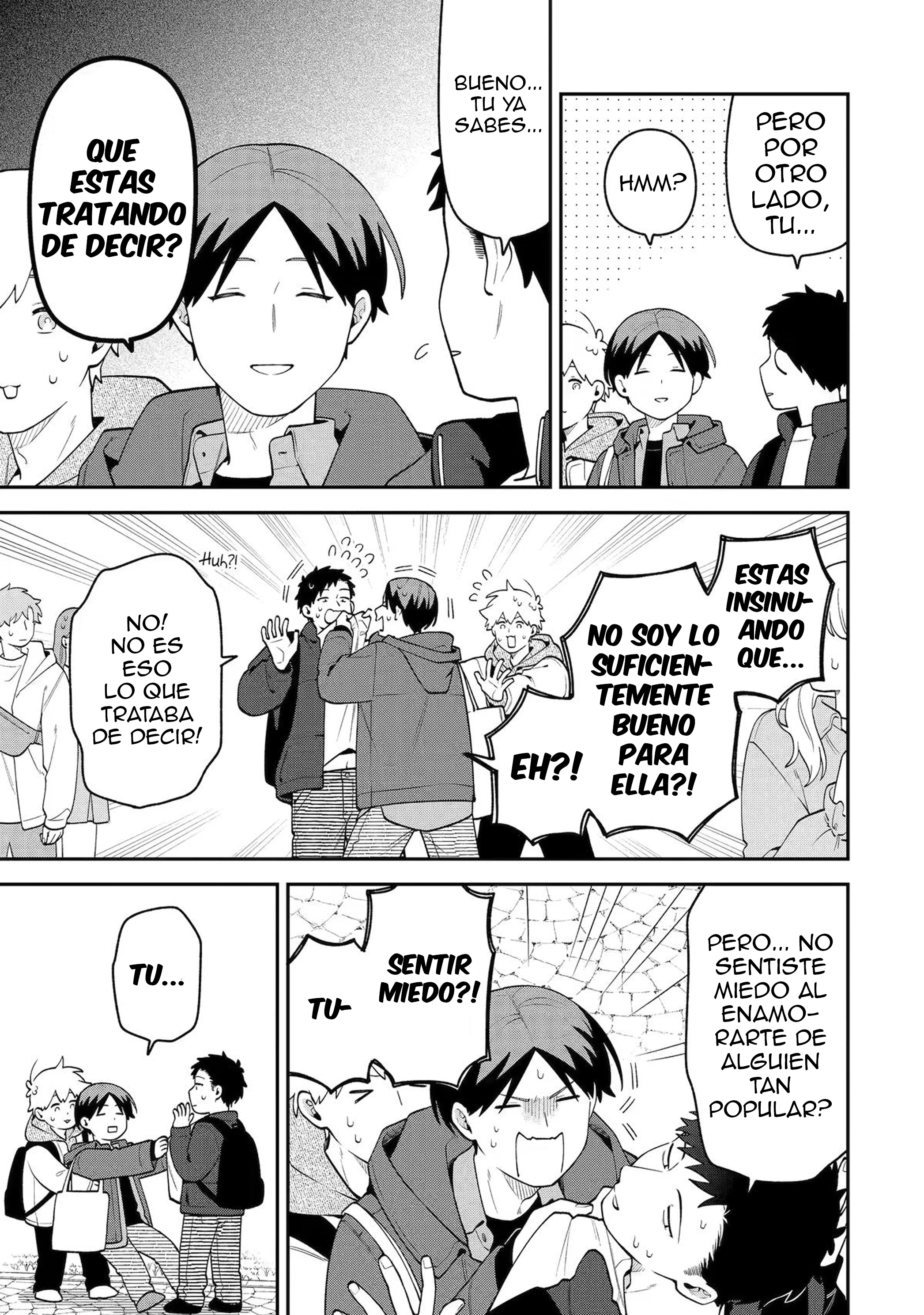 Gōkon ni ittara onna ga inakatta hanashi Capítulo 76 - Page 9