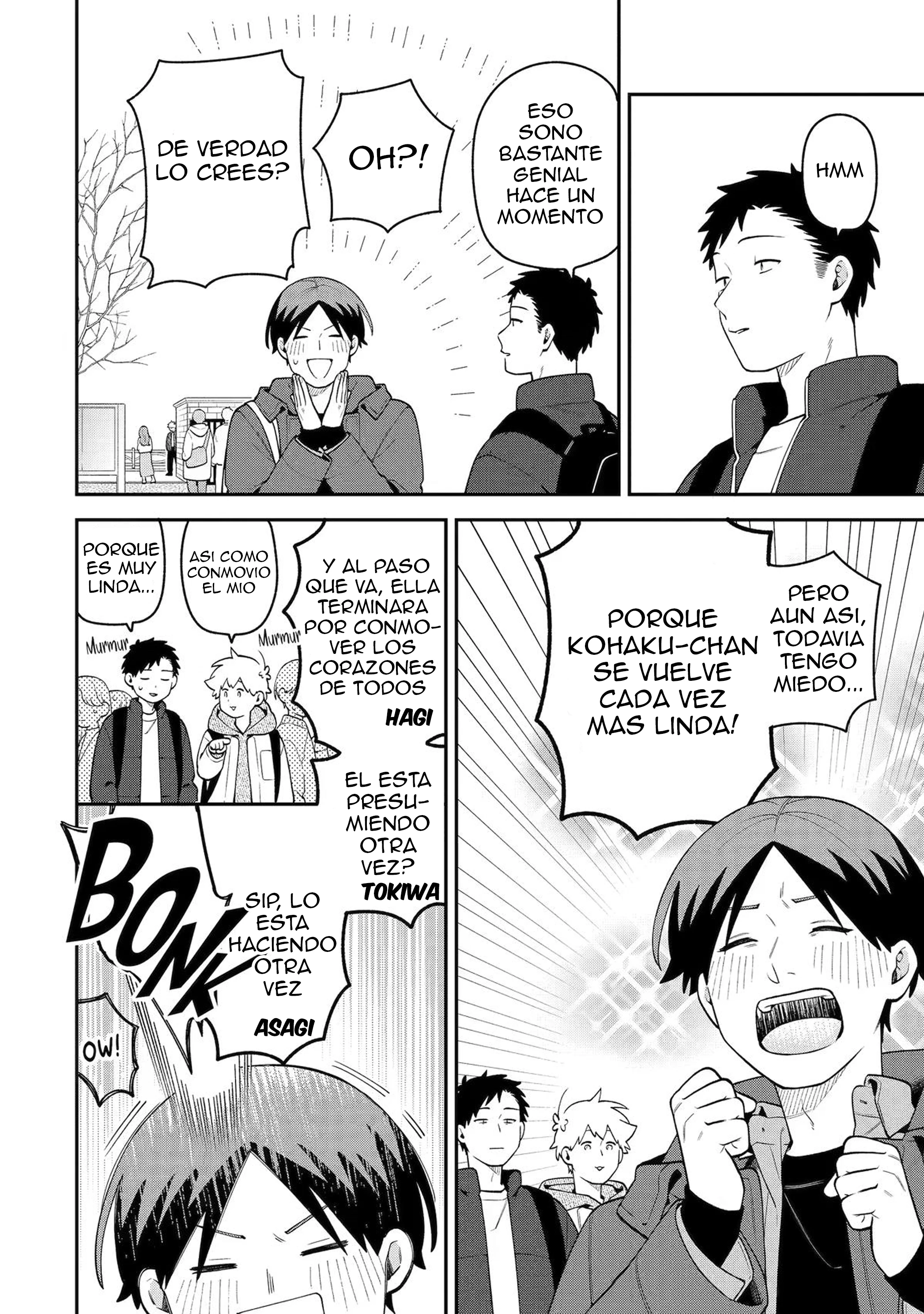 Gōkon ni ittara onna ga inakatta hanashi Capítulo 76 - Page 12