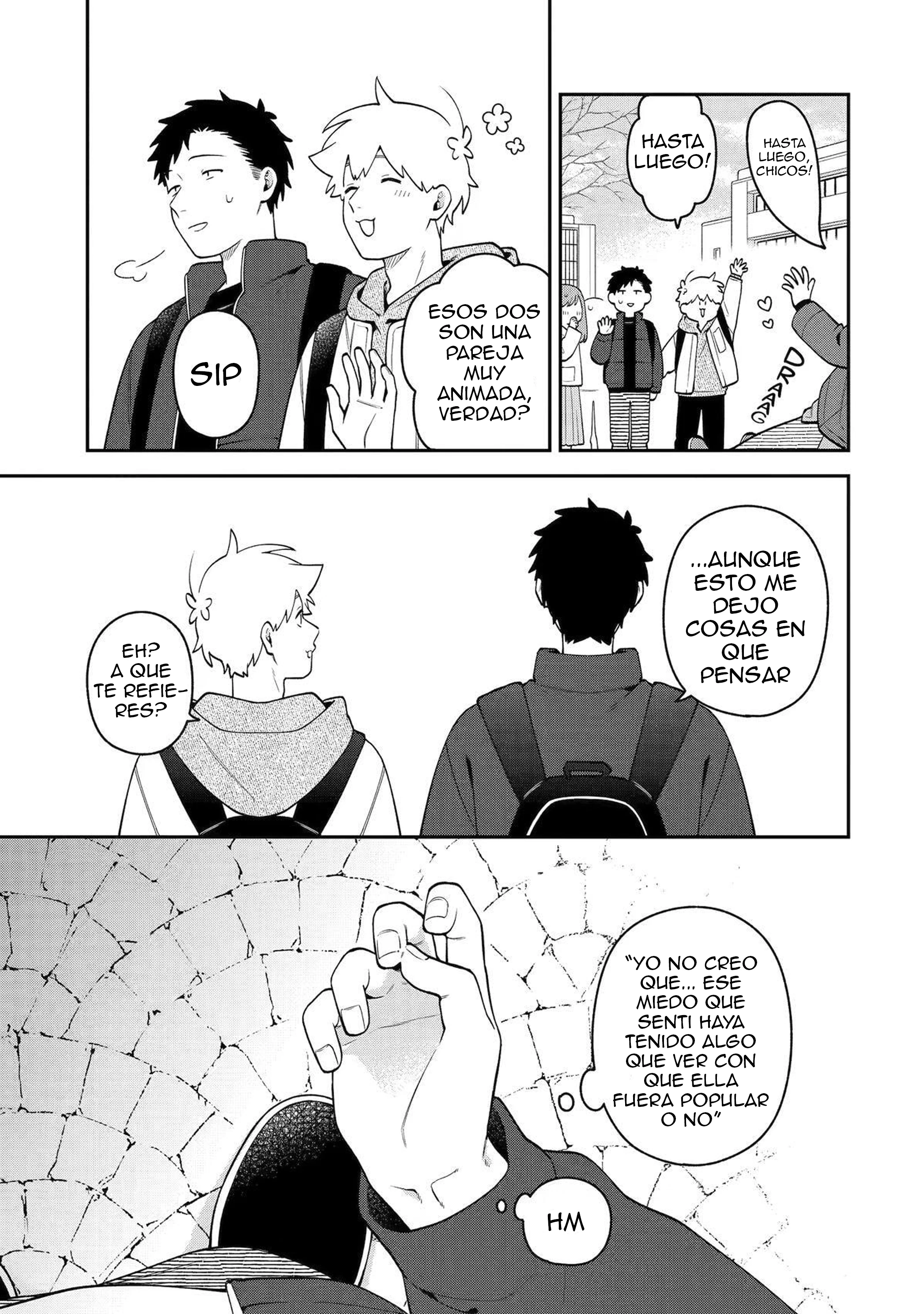 Gōkon ni ittara onna ga inakatta hanashi Capítulo 76 - Page 15