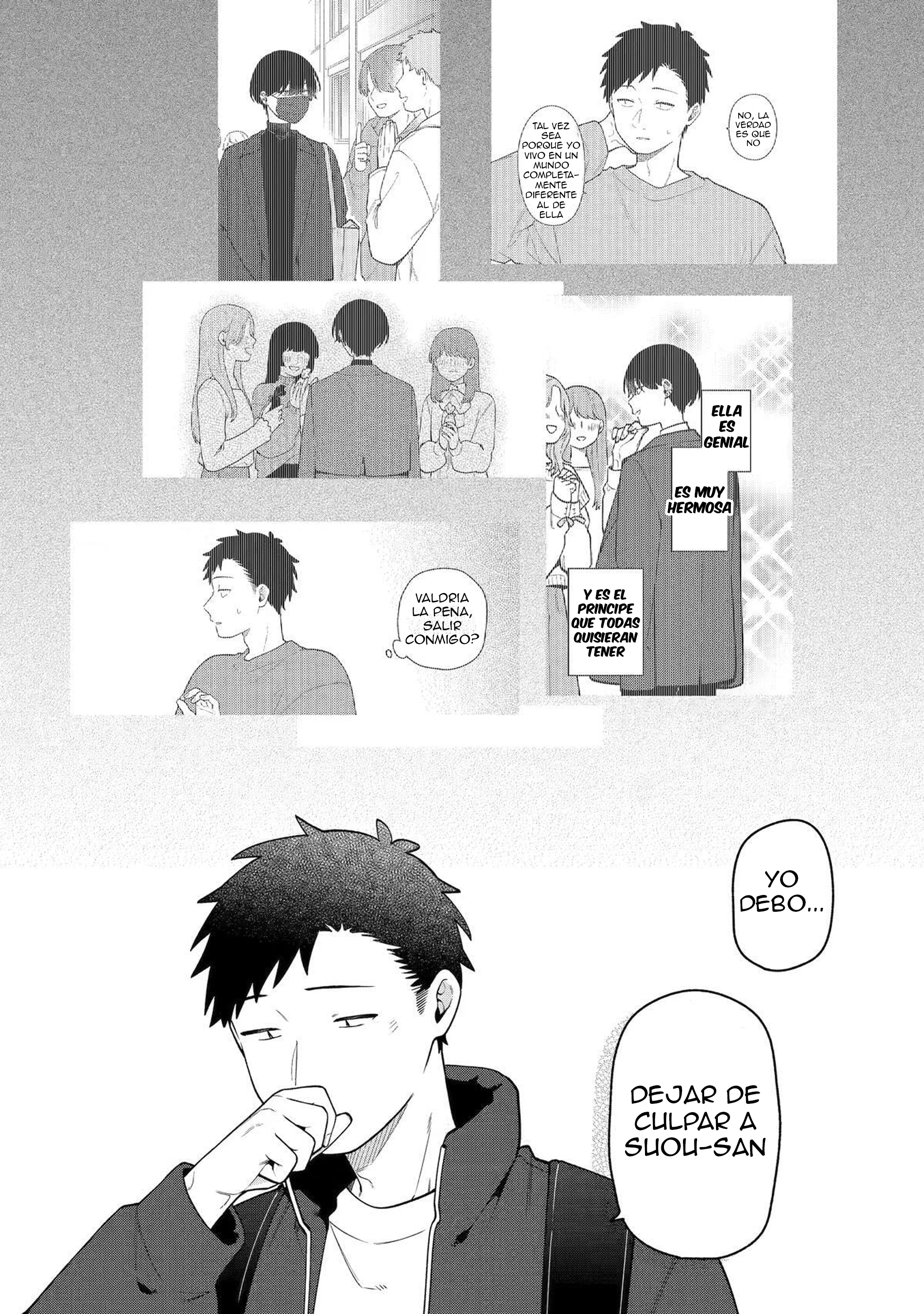 Gōkon ni ittara onna ga inakatta hanashi Capítulo 76 - Page 16