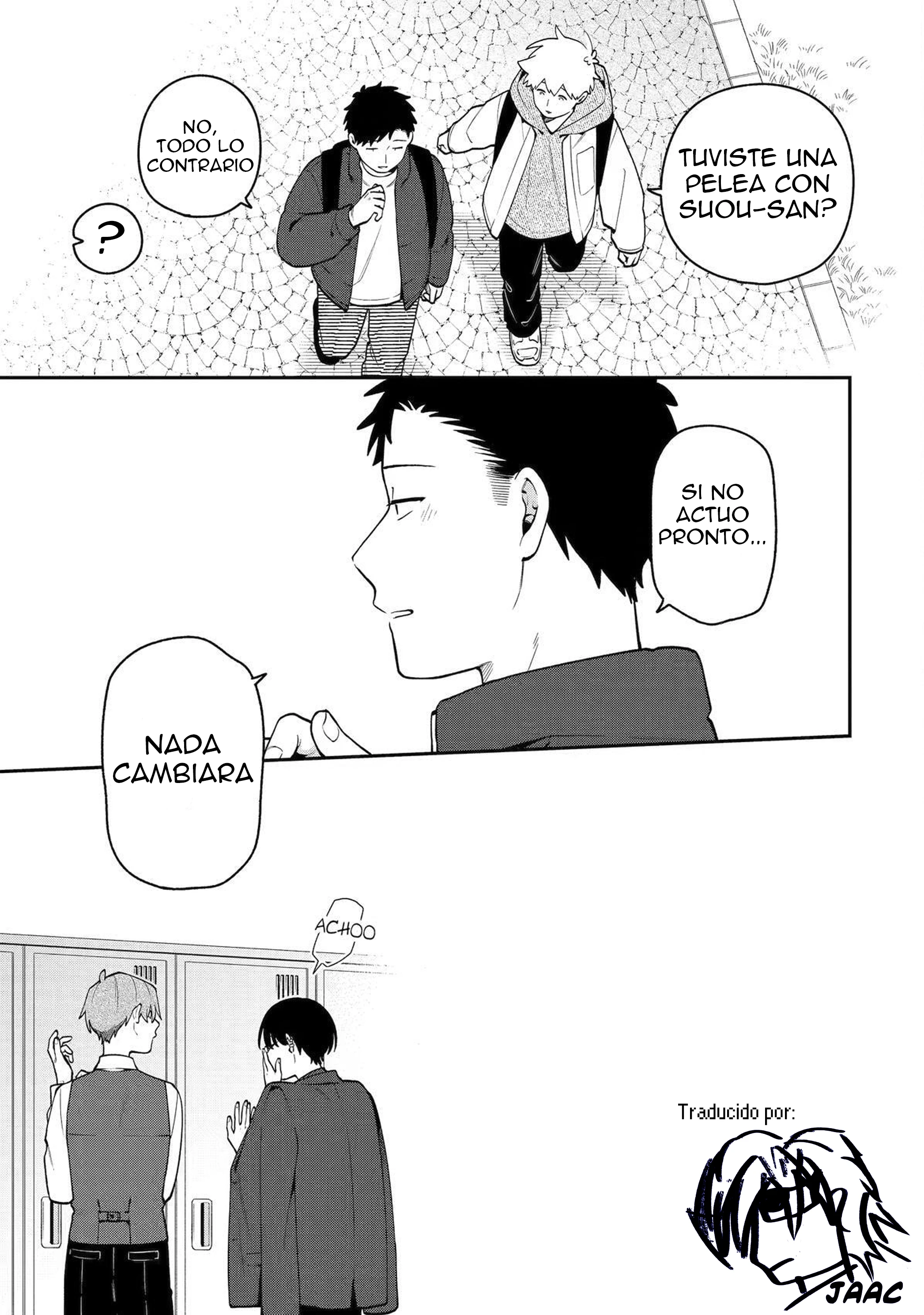 Gōkon ni ittara onna ga inakatta hanashi Capítulo 76 - Page 17