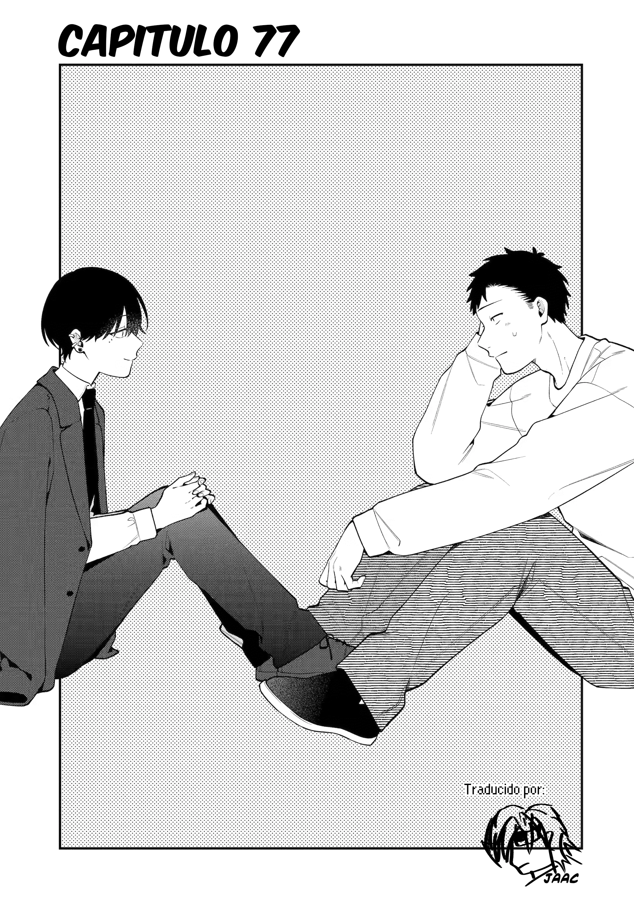 Gōkon ni ittara onna ga inakatta hanashi Capítulo 77 - Page 1