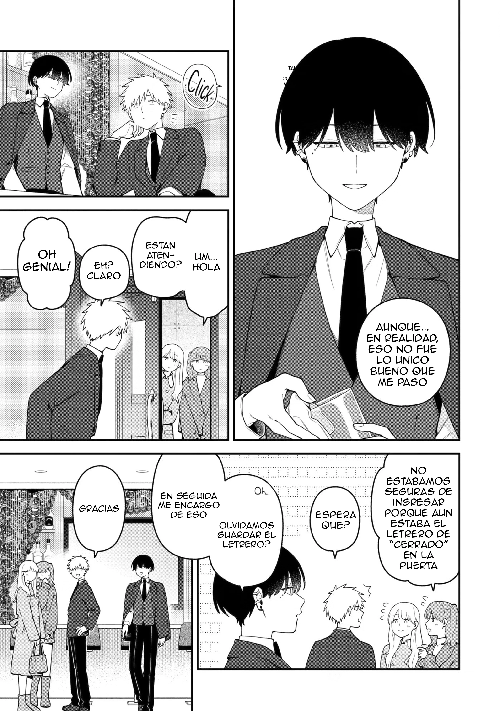 Gōkon ni ittara onna ga inakatta hanashi Capítulo 77 - Page 3