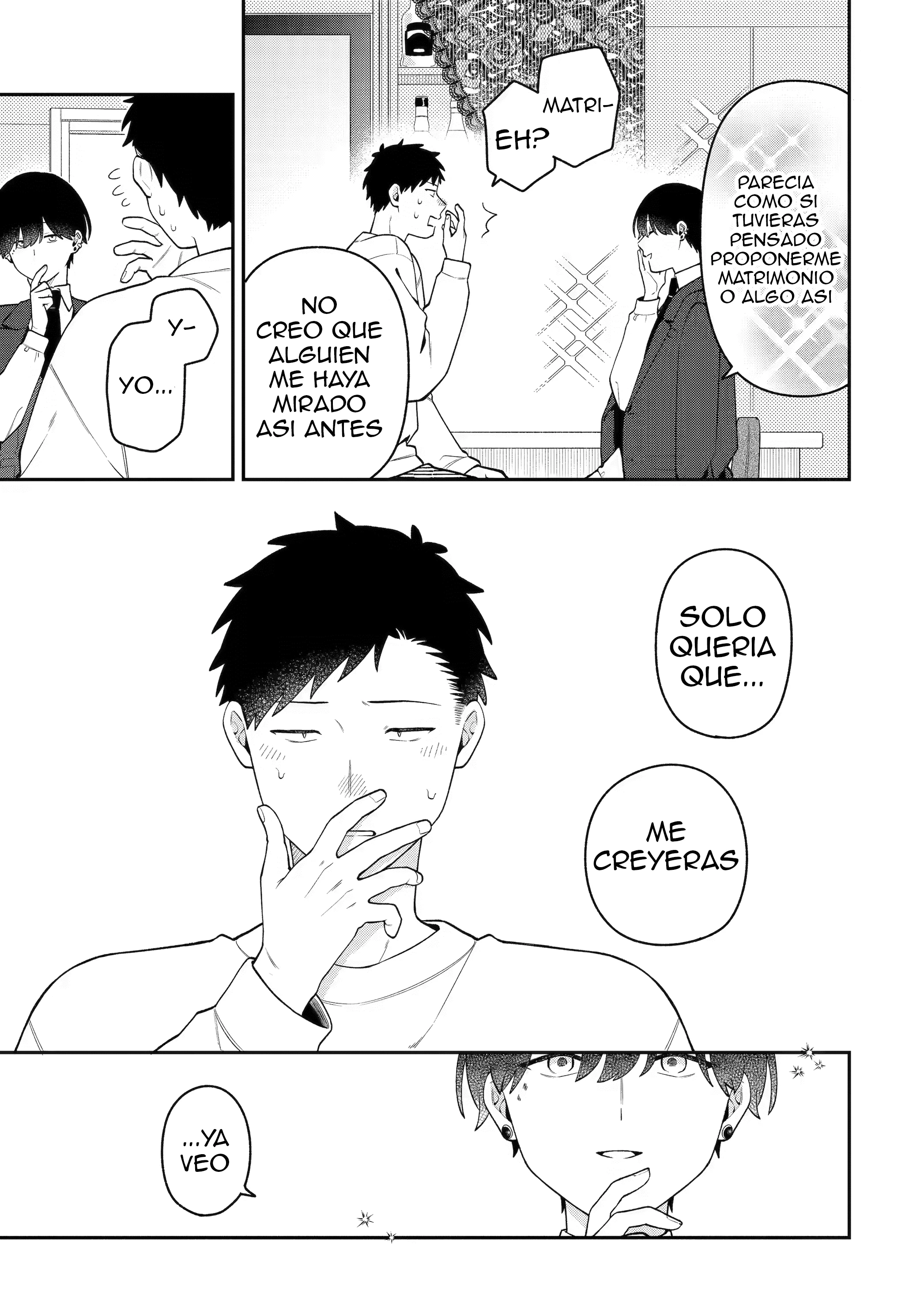 Gōkon ni ittara onna ga inakatta hanashi Capítulo 77 - Page 19
