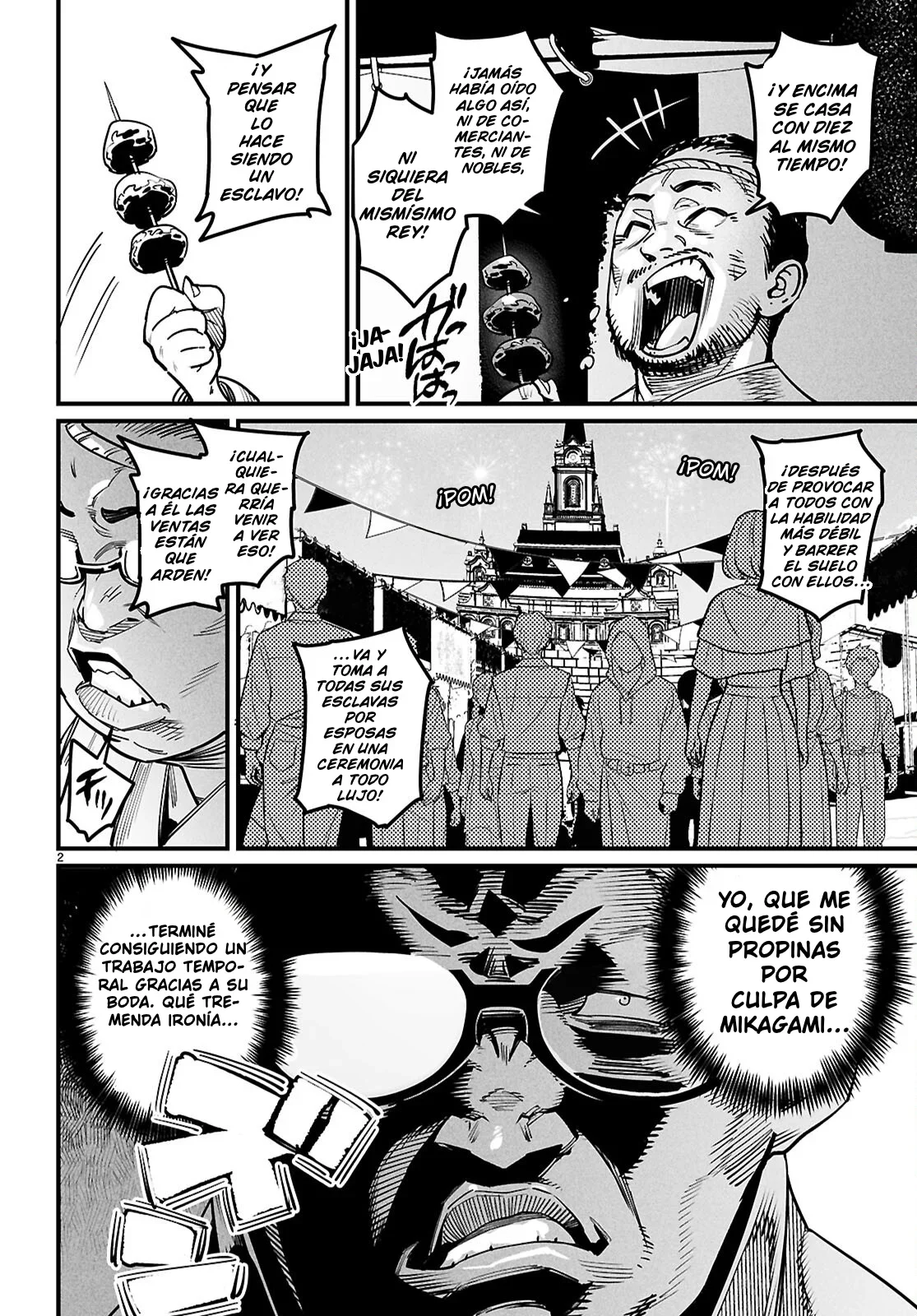 REENCARNADO EN UN COLISEO ~Utilizando la habilidad más débil para derrotar a las mujeres más fuertes y crear un harem de esclavas~ Capítulo 43 - Page 4