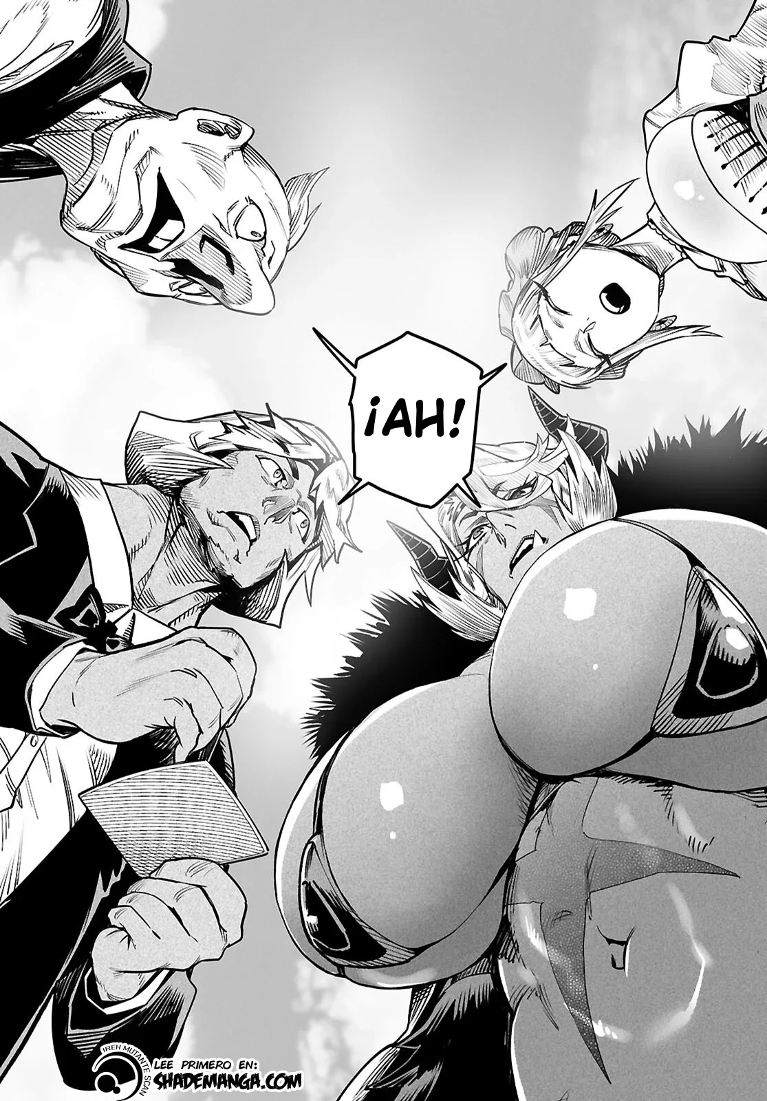 REENCARNADO EN UN COLISEO ~Utilizando la habilidad más débil para derrotar a las mujeres más fuertes y crear un harem de esclavas~ Capítulo 43 - Page 9