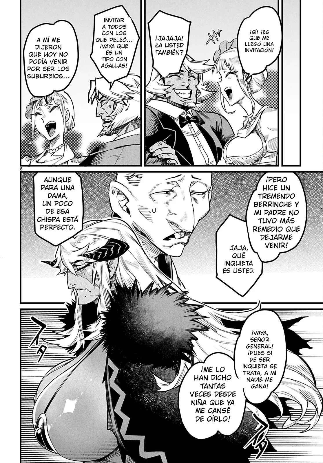 REENCARNADO EN UN COLISEO ~Utilizando la habilidad más débil para derrotar a las mujeres más fuertes y crear un harem de esclavas~ Capítulo 43 - Page 10