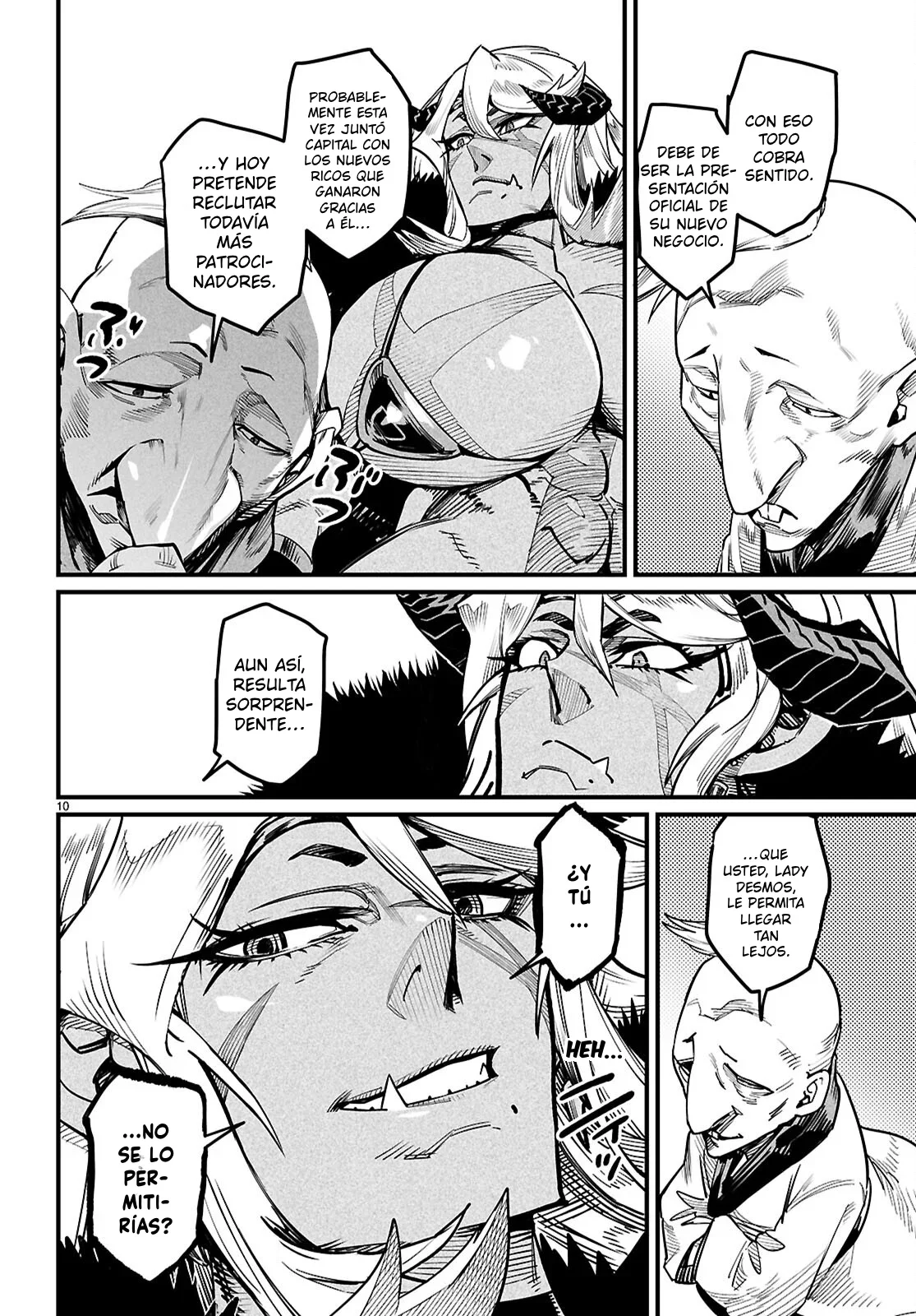 REENCARNADO EN UN COLISEO ~Utilizando la habilidad más débil para derrotar a las mujeres más fuertes y crear un harem de esclavas~ Capítulo 43 - Page 12